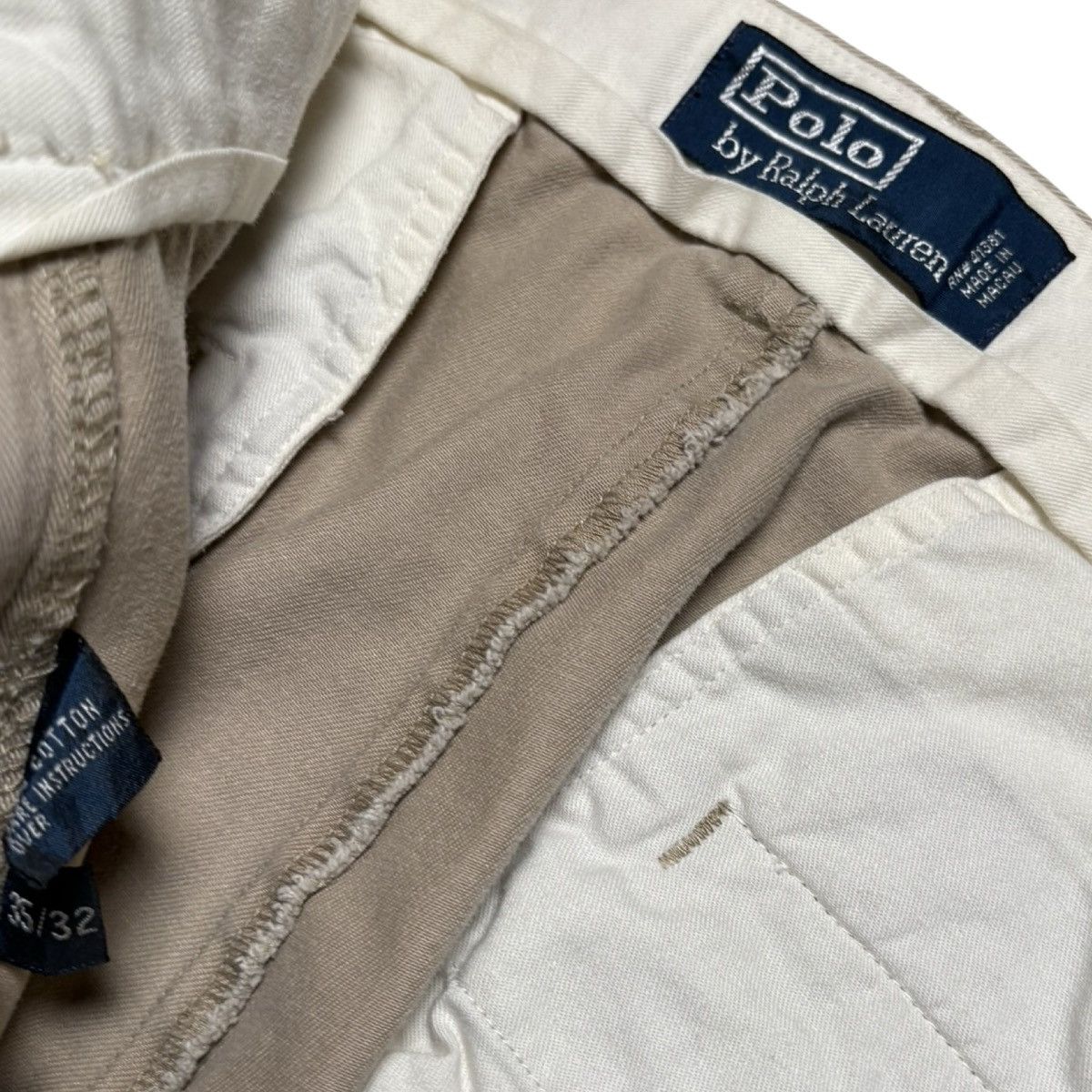 Polo Ralph Lauren Polo Ralph Lauren Chino Pants Mens 34x30 Beige Size US 34 / EU 50 - 8 Thumbnail