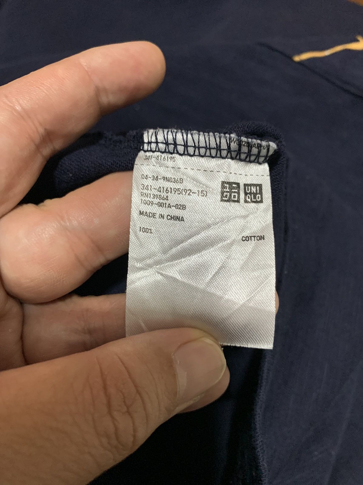 Uniqlo Uniclo Hokusai Blue Pocket Tee Size US XL / EU 56 / 4 - 9 Thumbnail