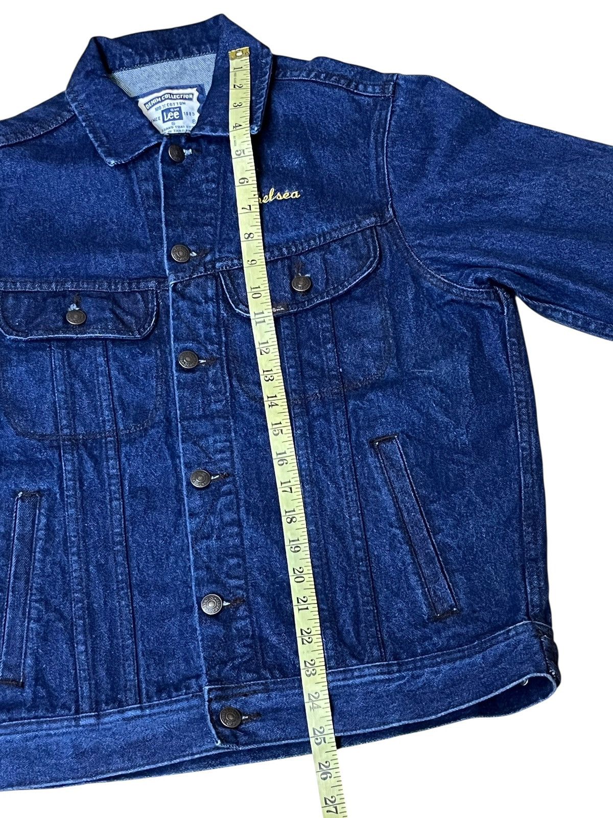 Lee Grail🔥Vintage 90s LEE wildcats Chelsea trucker denim jackets Size US S / EU 44-46 / 1 - 12 Thumbnail