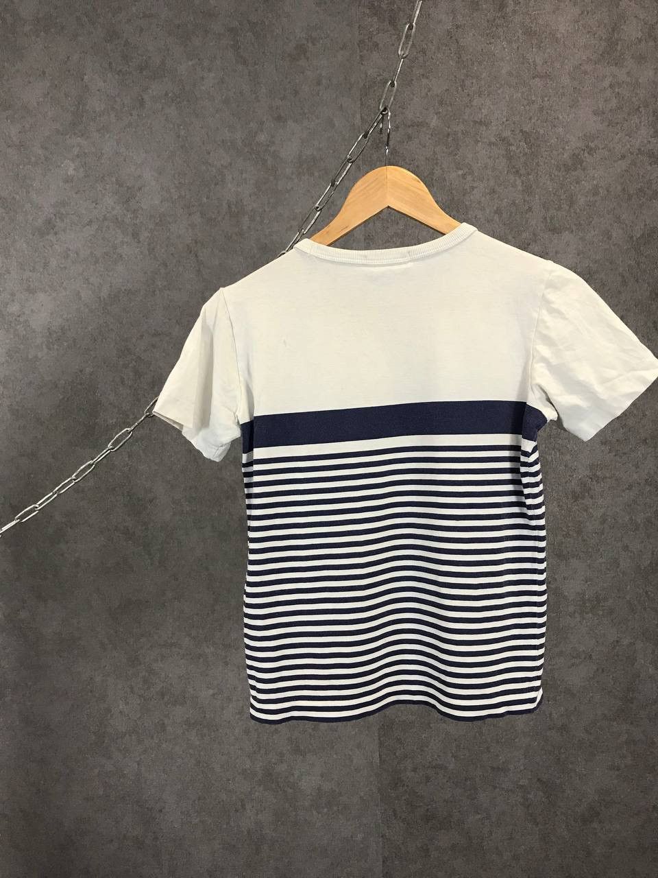 Other Stone Island Junior 10/142 big center logo striped tee Size US XXS / EU 40 - 7 Thumbnail