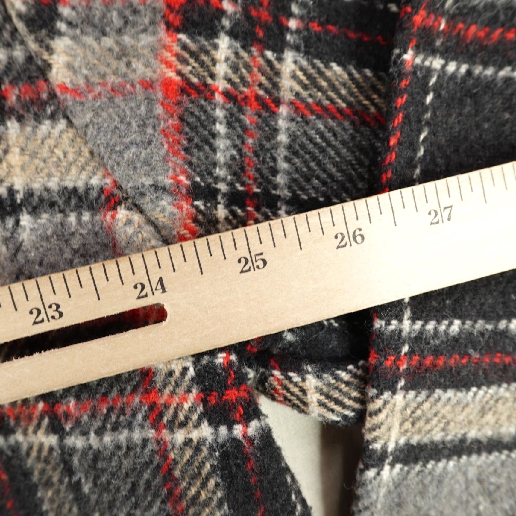 Wrangler Vintage Wrangler Shirt Mens XL Black Beige Plaid Flannel Shacket Western Heavy Size US XL / EU 56 / 4 - 6 Thumbnail