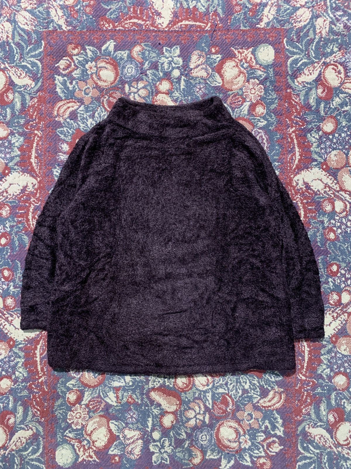 Other Vintage Finity Naturals Fleece Mockneck Sweater Size M / US 6-8 / IT 42-44 - 1 Thumbnail