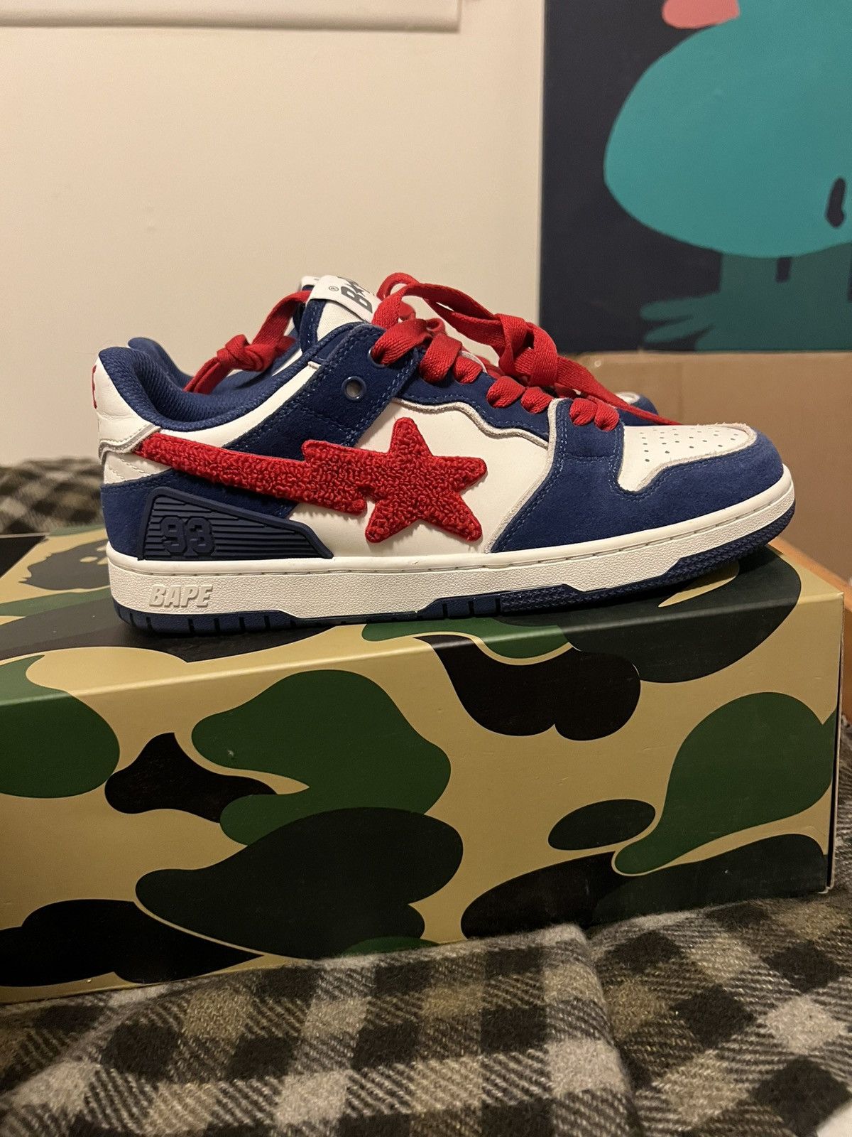 Bape A BATHING APE Bape Sk8 Sta 2 M2 Size US 8.5 / EU 41-42 - 4 Thumbnail