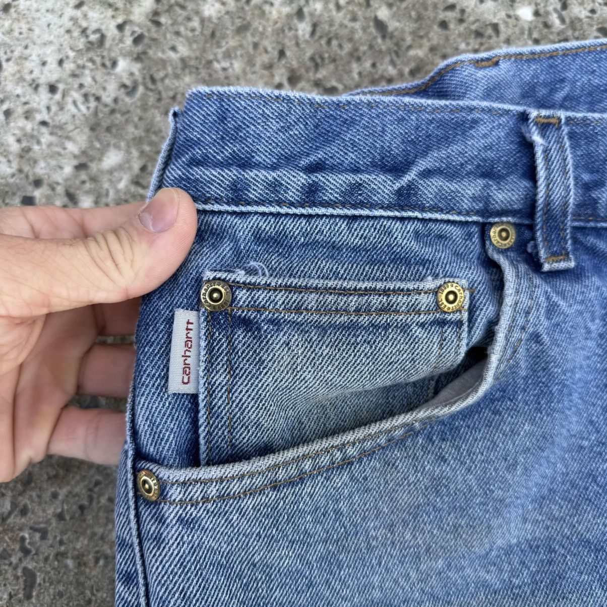 Carhartt × Vintage Crazy Vintage Y2K Carhartt Relaxed Fit Jeans 40x30 Denim Size US 40 / EU 56 - 13 Thumbnail