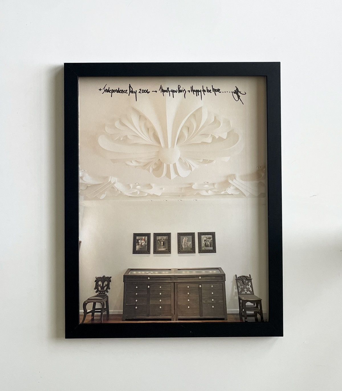 Chrome Hearts × Vintage Chrome Hearts furnished home photo Poster framed 9x11 Size ONE SIZE - 1 Thumbnail