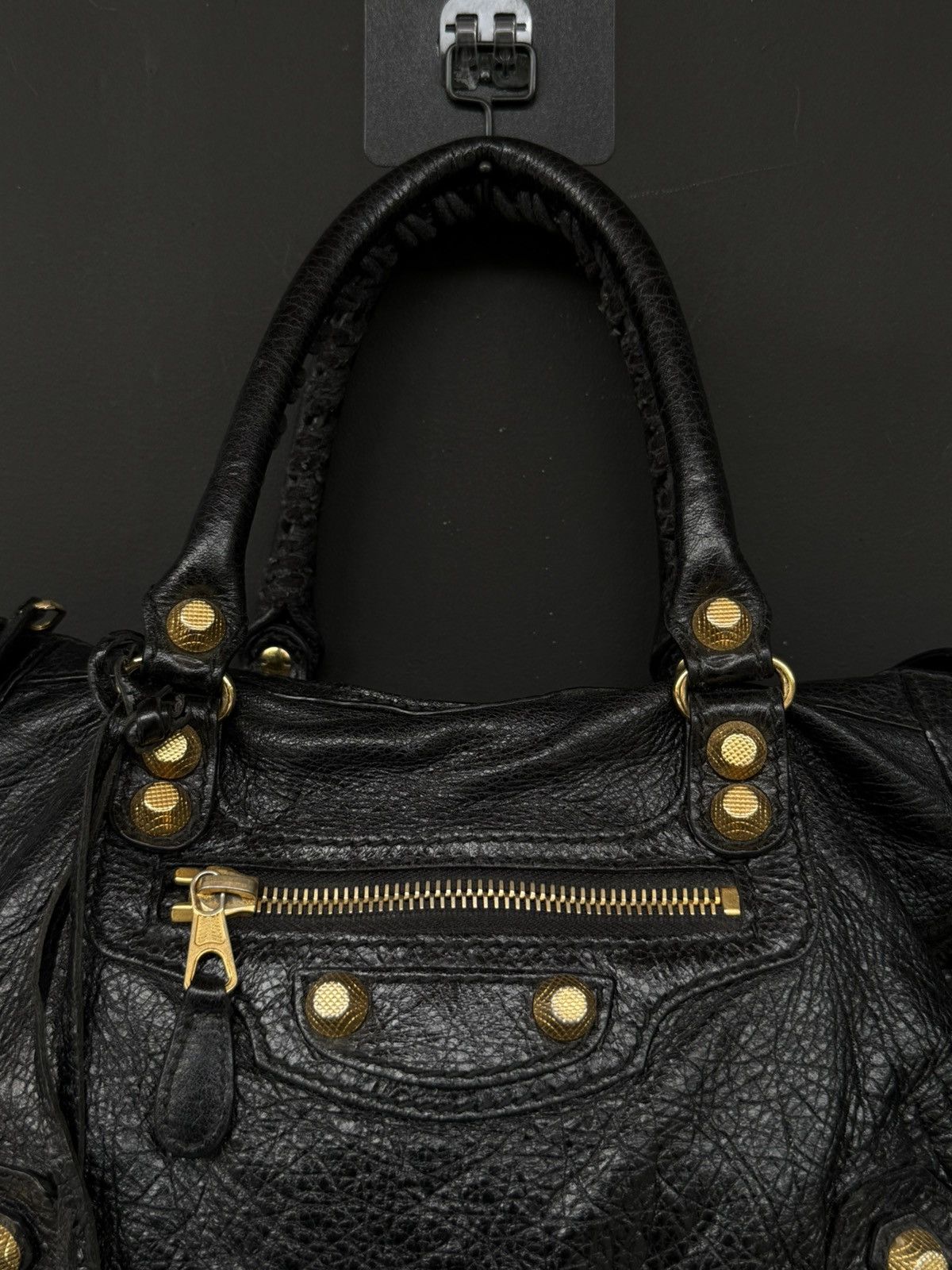Balenciaga Balenciaga - Black Gold Mini City Bag Size ONE SIZE - 5 Thumbnail