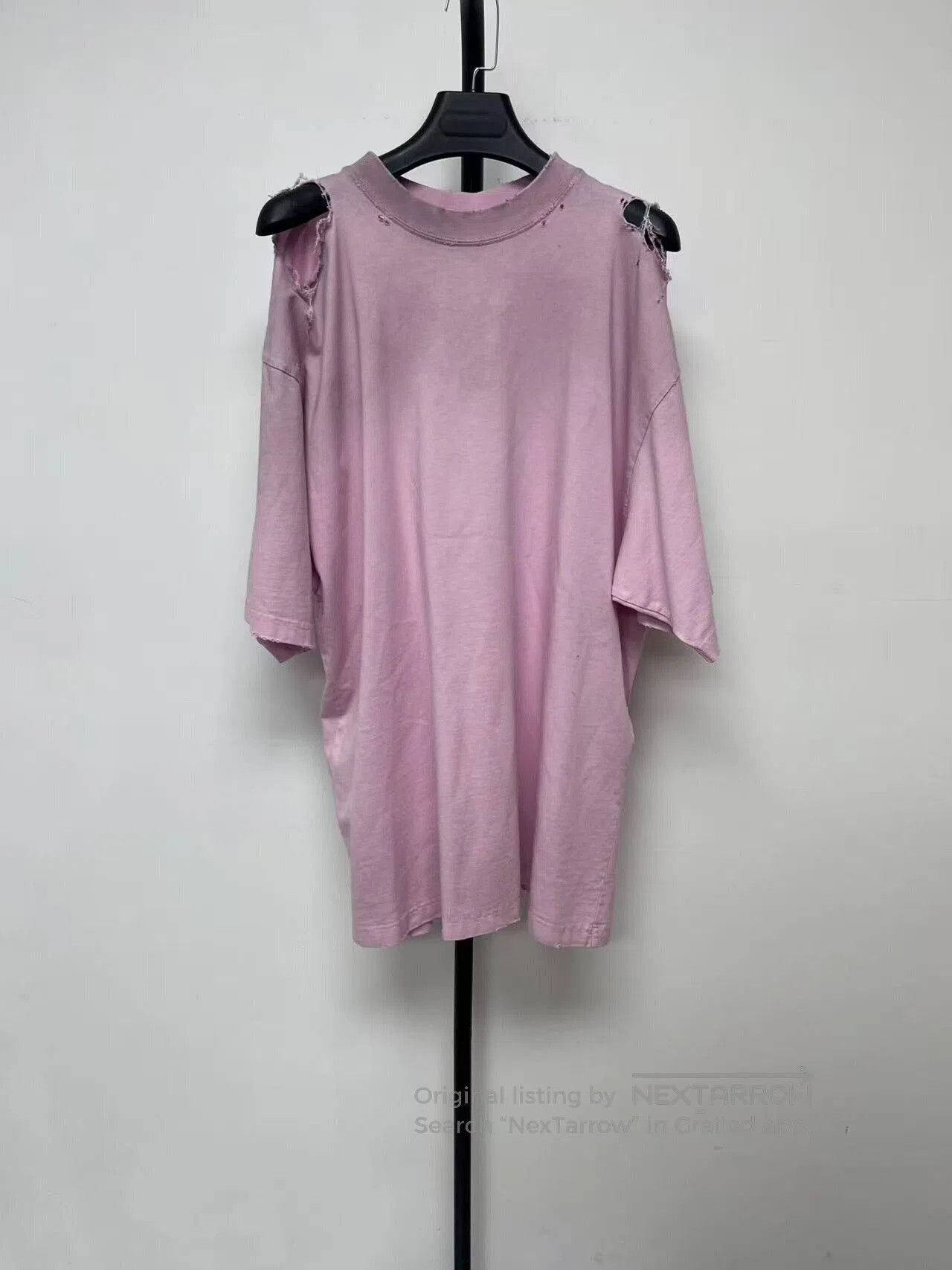 Balenciaga balenciaga logo embroidery fitted t. Size M / US 6-8 / IT 42-44 - 2 Thumbnail