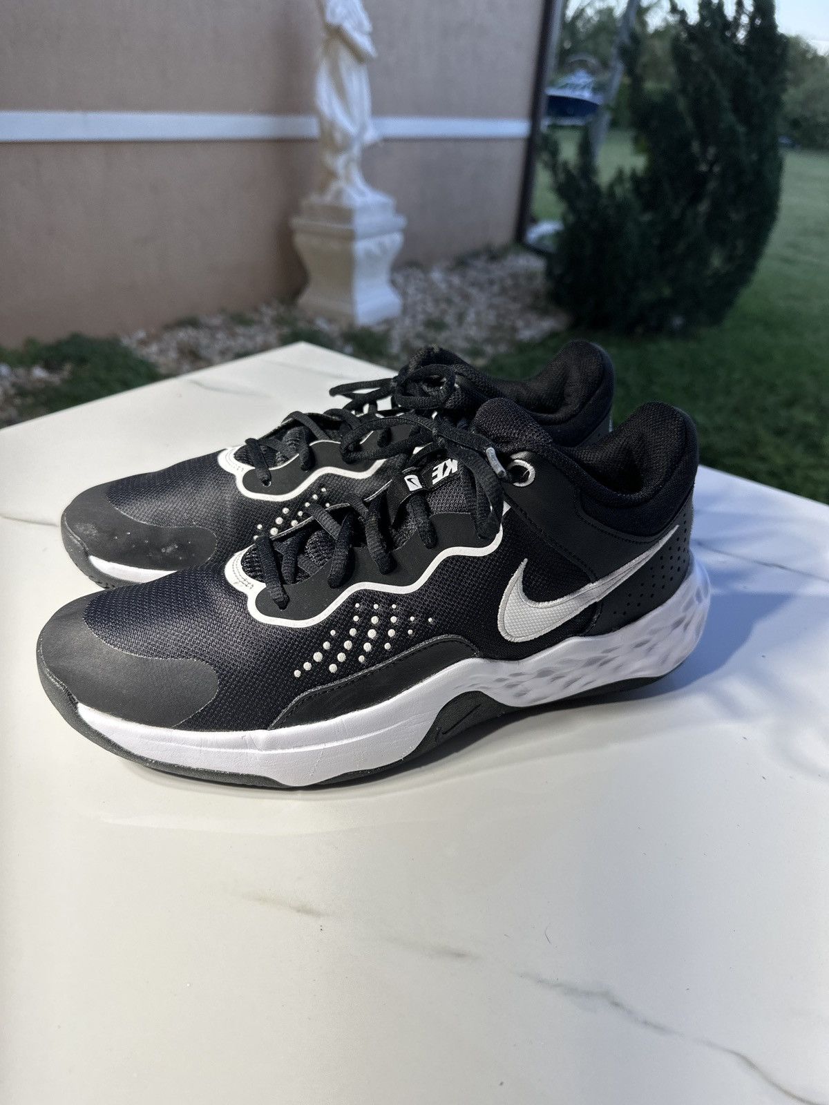 Nike Nike Fly.By Mid 3 Black White Sneakers Size US 11 / EU 44 - 1 Thumbnail