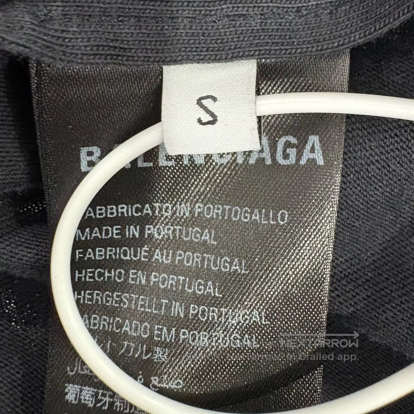Balenciaga Balenciaga sizes Washable black waistband embroidered logo Size US 28 / EU 44 - 5 Thumbnail