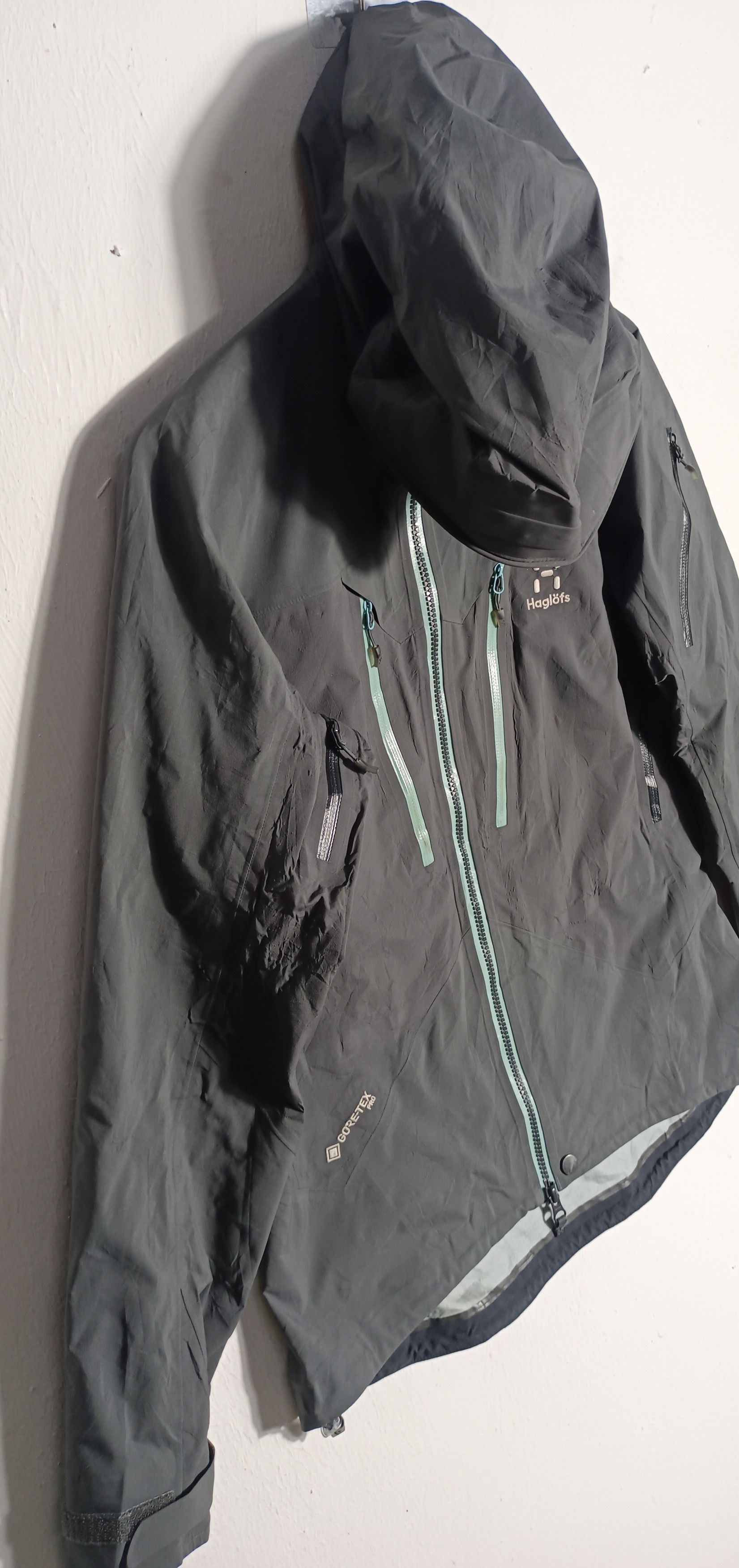 Goretex × Haglofs Spitz Jacket Women Magnetite Size M / US 6-8 / IT 42-44 - 5 Thumbnail