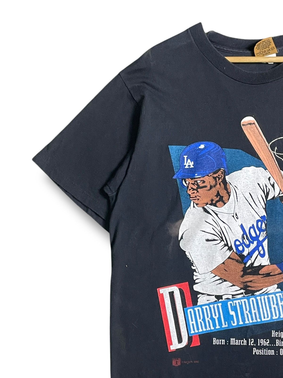Designer × Nutmeg × Vintage Nutmeg x Vintage 90’s Dodgers Tshirt (36) Size US L / EU 52-54 / 3 - 3 Thumbnail