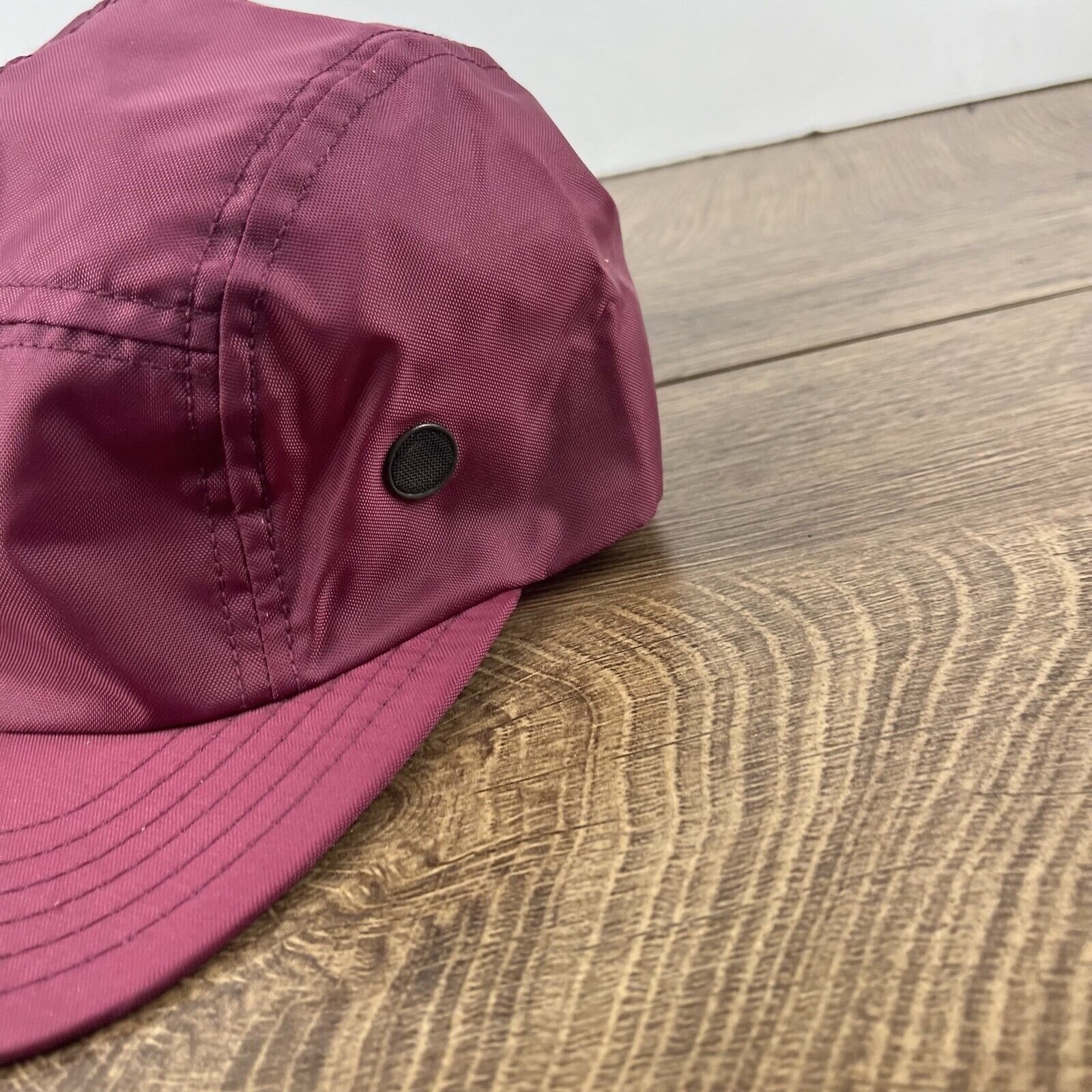 Other Maroon Red Running Hat Athletic Cap Red Adjustable Hat Red A Size ONE SIZE - 6 Thumbnail