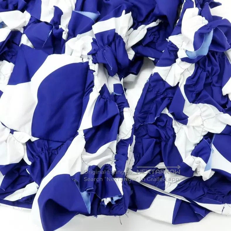 Comme des Garcons Comme des Garcons Flounce blue and white floral jacket Size S / US 4 / IT 40 - 5 Thumbnail