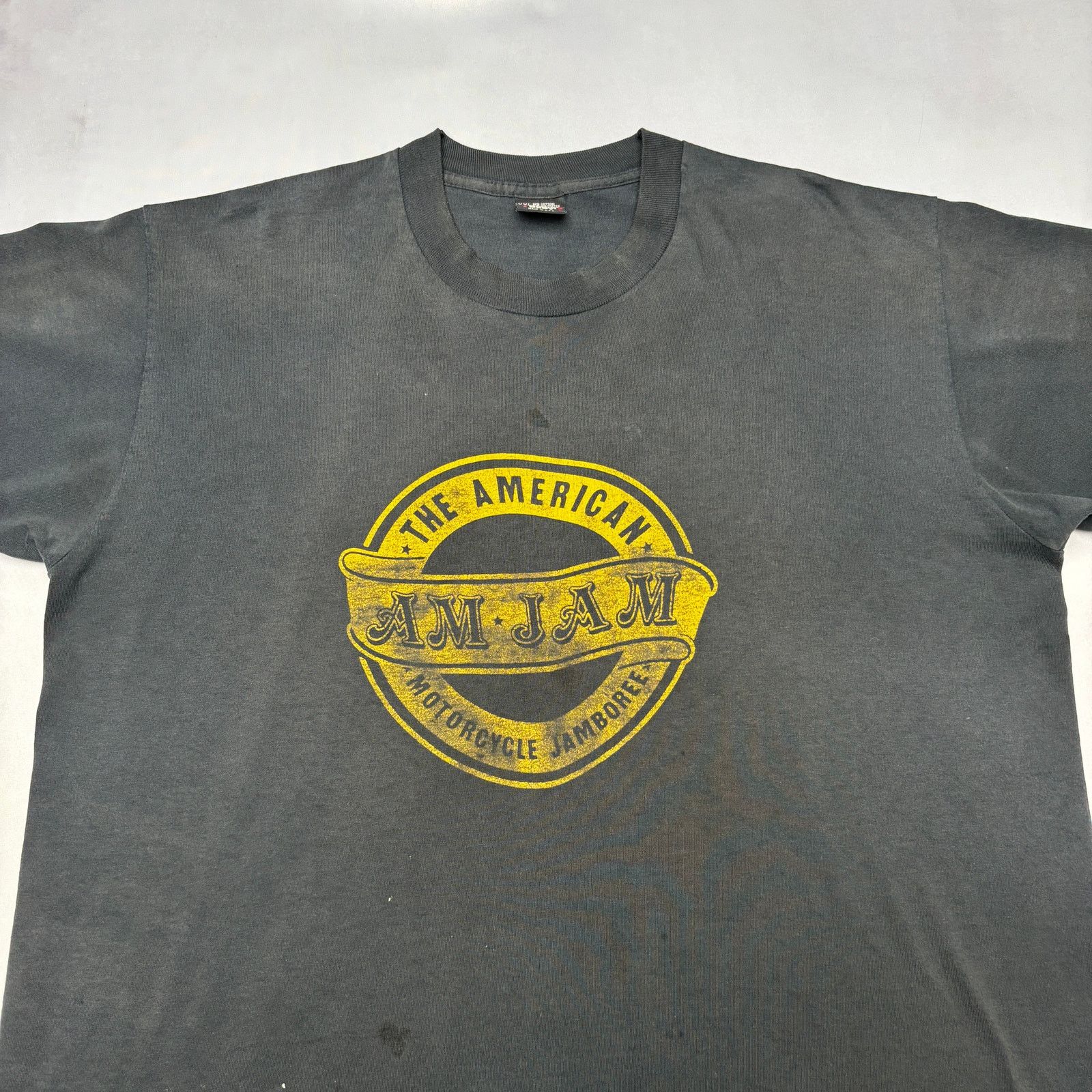 Vintage VTG 90s The American Am-Jam Motorcycle Jamboree Shirt 2XL Size US XXL / EU 58 / 5 - 2 Thumbnail