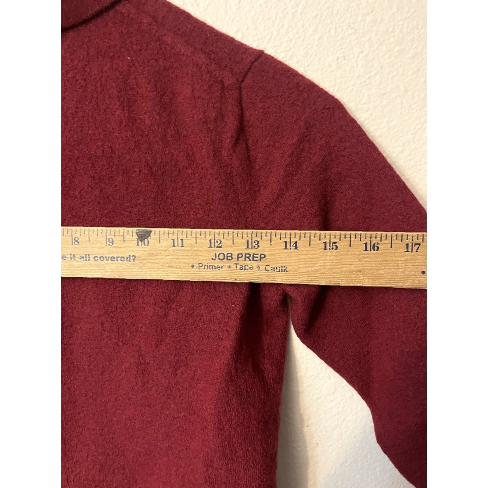 Banana Republic Banana Republic Sweater Baruffa Mens M Red 1/4 Zip Wool Merino Knit Pullover High Neck Casual Size US M / EU 48-50 / 2 - 5 Thumbnail