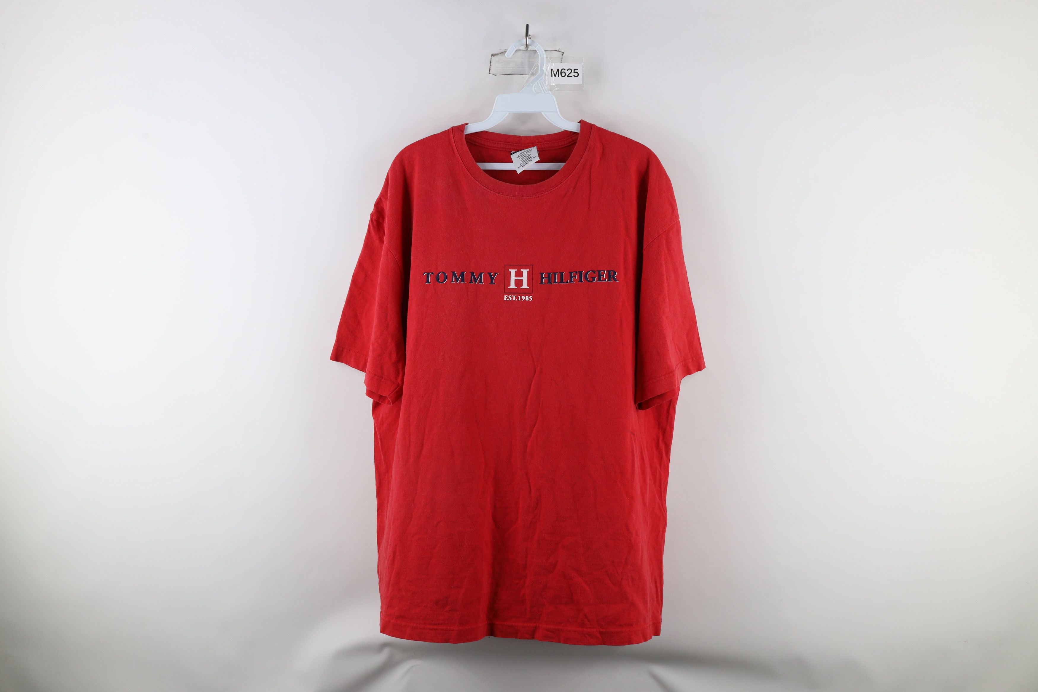 Tommy Hilfiger × Vintage Vintage Y2K 2002 Tommy Hilfiger Spell Out T-Shirt Cotton Size US L / EU 52-54 / 3 - 1 Thumbnail