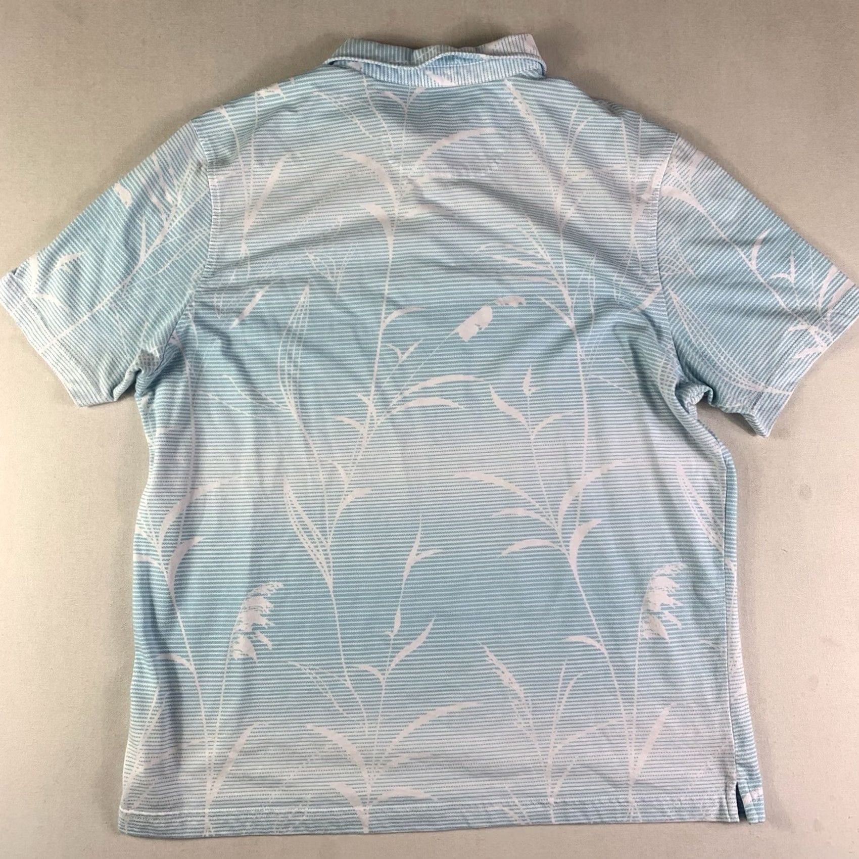 Nat Nast Nat Nast Polo Shirt Mens XL Blue Striped Short Sleeve Logo Beach Size US XL / EU 56 / 4 - 5 Thumbnail