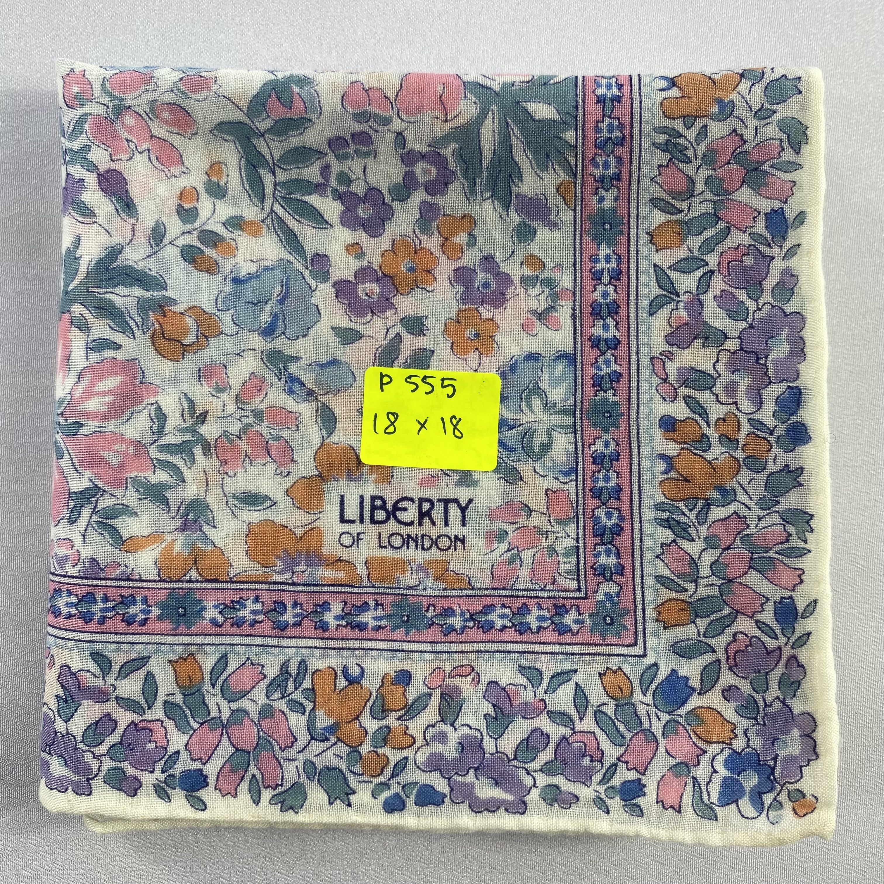 Liberty × Vintage Liberty Neckerchief / Bandana / Handkerchief-P555 Size ONE SIZE - 5 Thumbnail