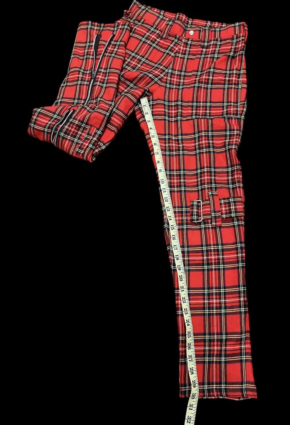 Seditionaries TIGER OF LONDON SEDITIONARIES PUNK BONDAGE PANTS Size US 30 / EU 46 - 6 Thumbnail