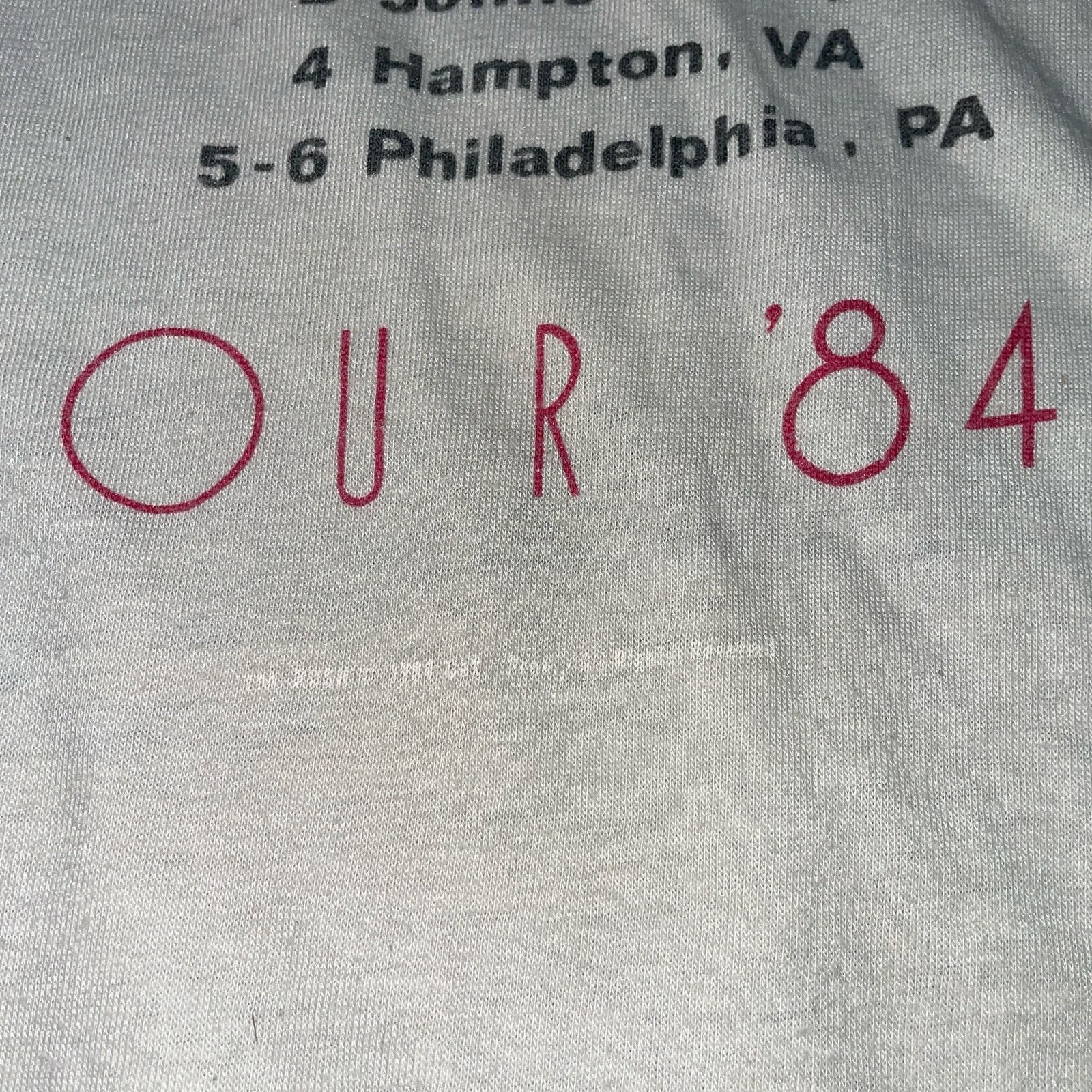 Other Rush Vintage 1984 Grace Under Pressure Raglan Baseball Style Size US S / EU 44-46 / 1 - 4 Thumbnail