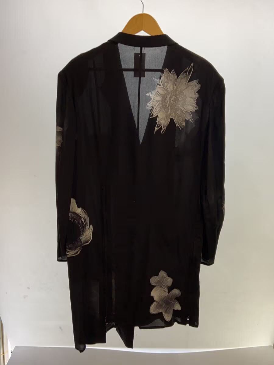 Yohji Yamamoto YOHJI YAMAMOTO POUR HOMME/25SS/FLOWER PRINT SLIT JACKET Size US M / EU 48-50 / 2 - 2 Thumbnail