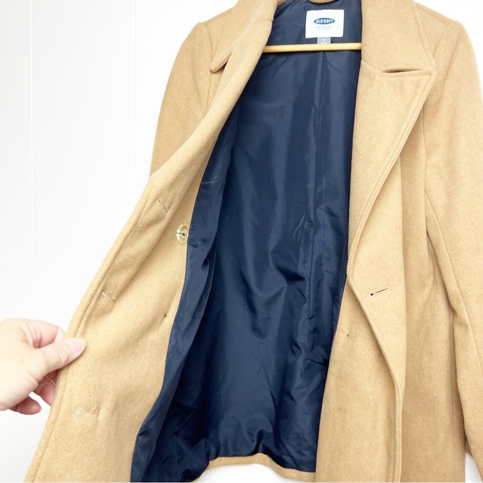 Old Navy Old Navy Wool Blend Button Front Pea Coat Women’s Size Med Size M / US 6-8 / IT 42-44 - 4 Thumbnail