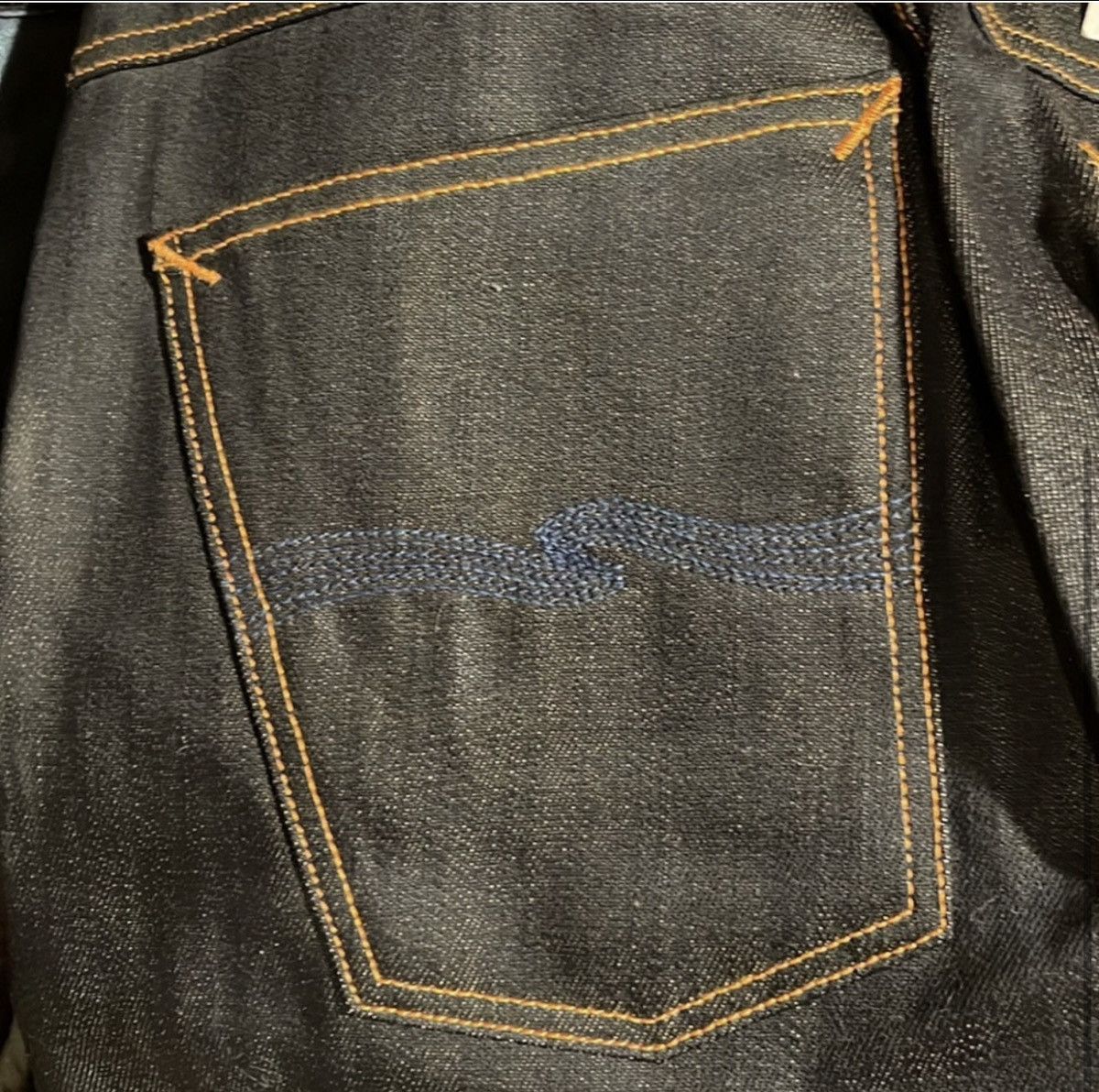 Nudie Jeans Nudie grim tim organic dry brown selvage Size US 36 / EU 52 - 3 Thumbnail