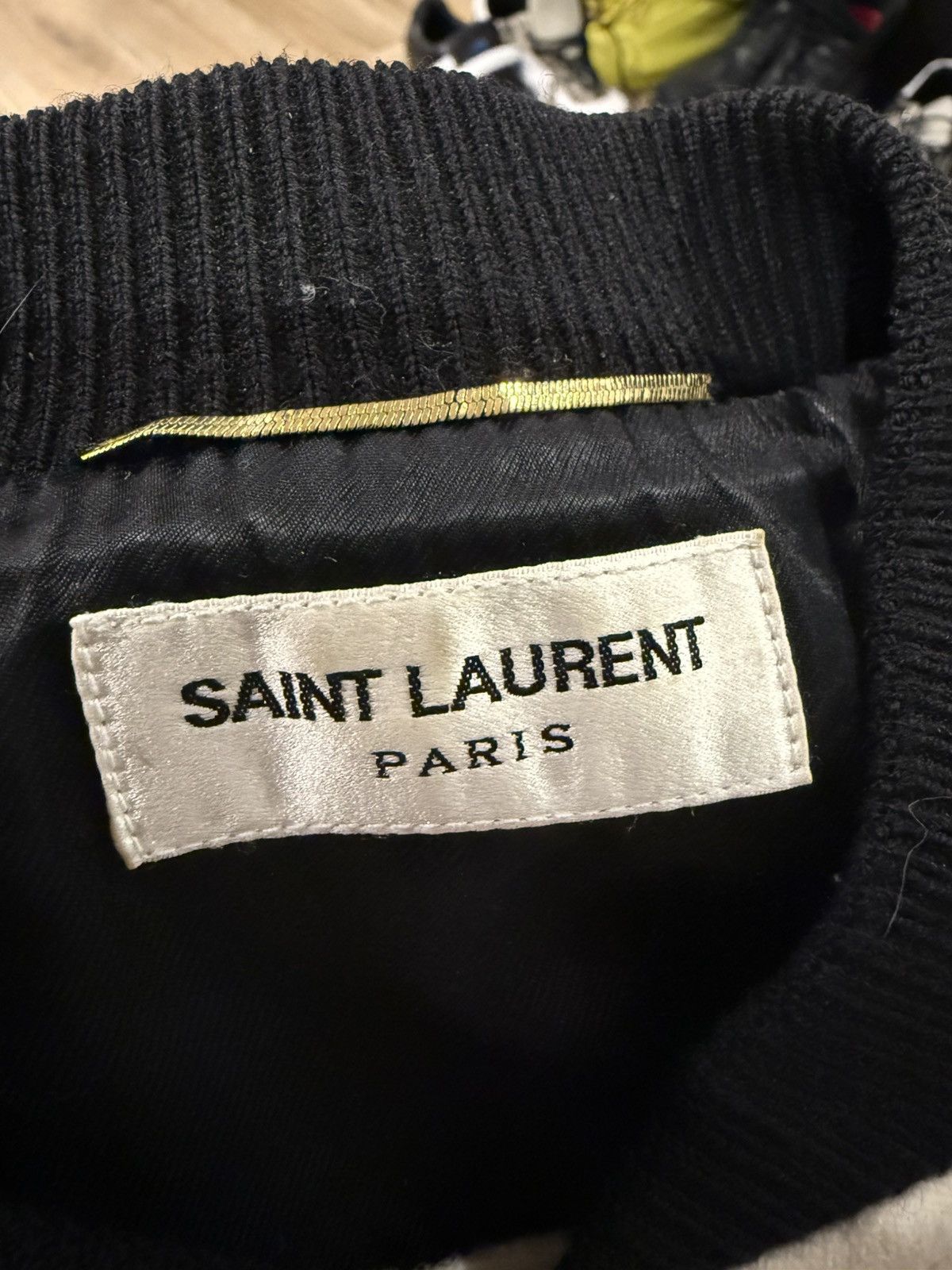 Saint Laurent Paris Saint Laurent Heaven Leather Teddy Jacket Size US M / EU 48-50 / 2 - 5 Thumbnail
