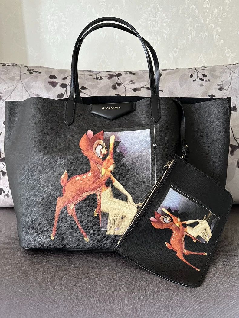 Givenchy Givenchy Deer Large Tote Bag Size ONE SIZE - 1 Thumbnail