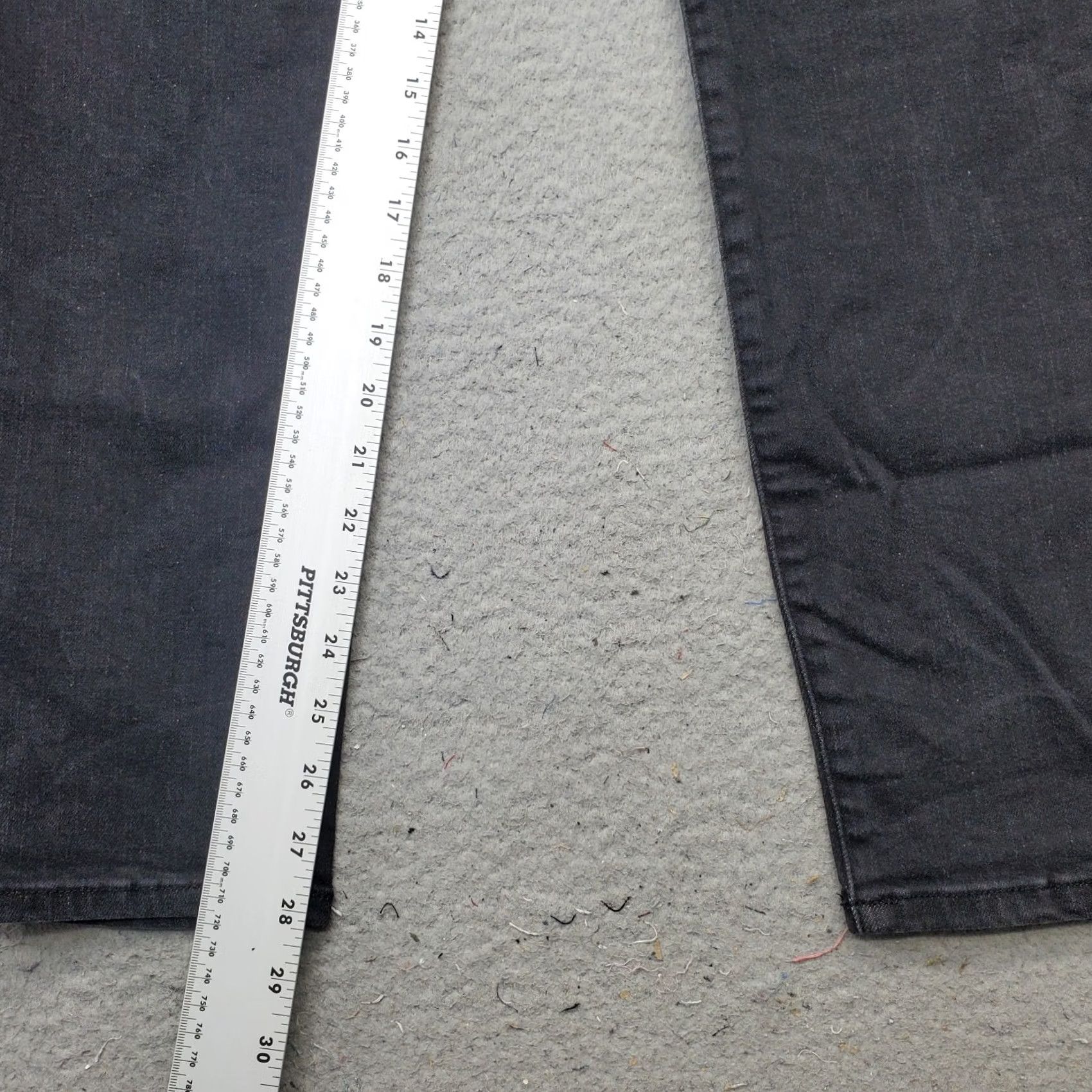 Banana Republic Banana Republic Women Size 32 Jeans Black Denim Skinny Curvy 5-Pocket Denim Stretch Inseam 28.25" Regular Fit Size 24" / US 00 / IT 34 - 4 Thumbnail