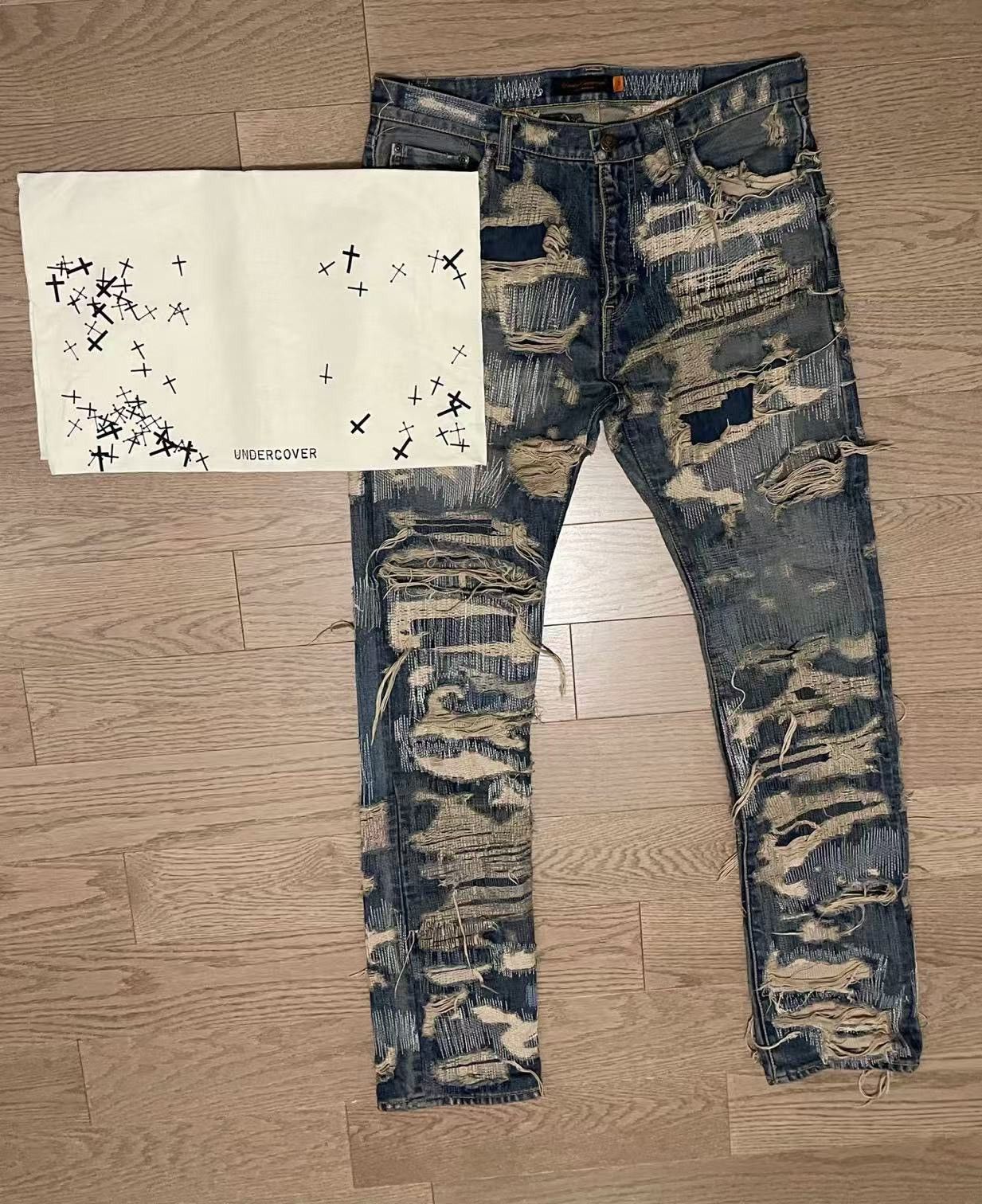 Undercover Undercover rebel denim jeans Size US 31 - 7 Thumbnail