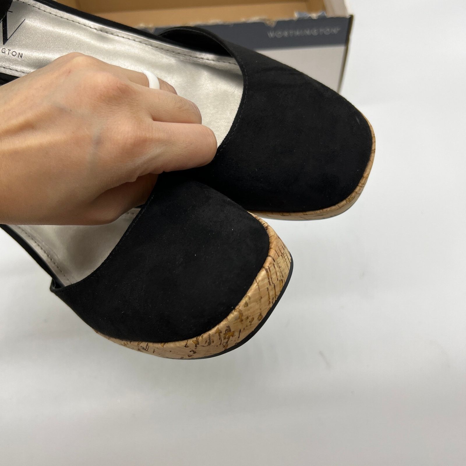 Other Worthington Womens Panama Block Heel Pumps Size US 8.5 / IT 38.5 - 8 Thumbnail