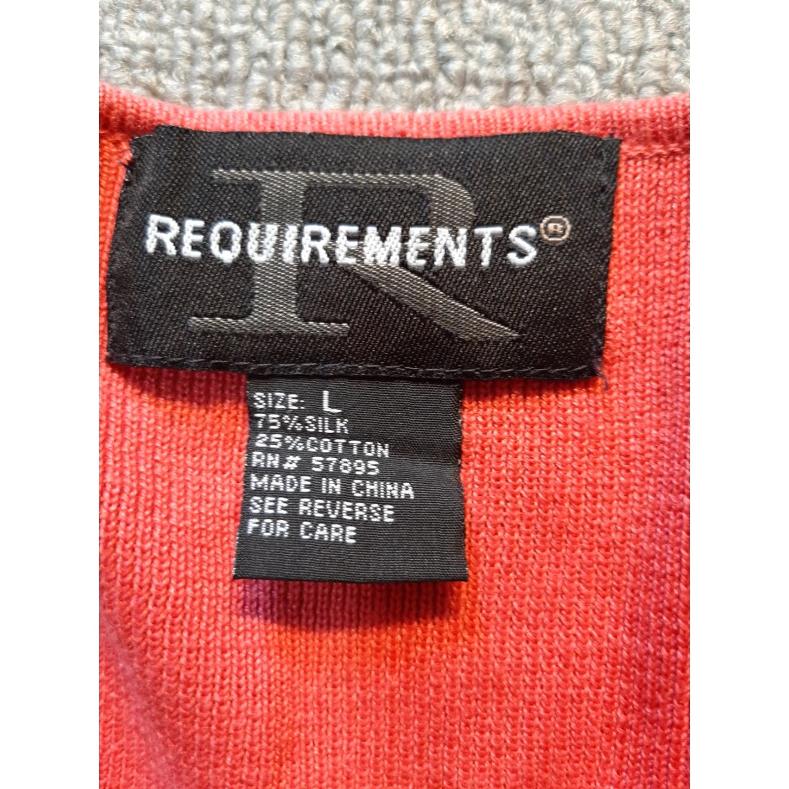 Pinko Requirements Womens Sweater Large L Pink 75% Silk Size S / US 4 / IT 40 - 3 Thumbnail