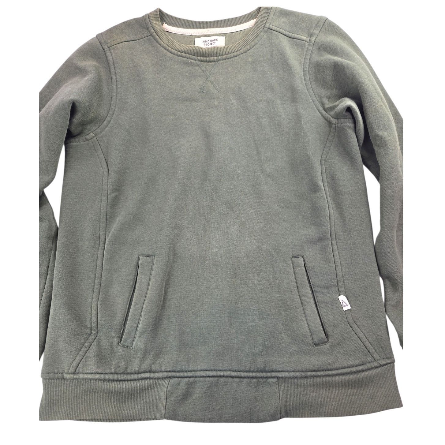 Other Landmark Project | Green Pullover Forestry Sweatshirt |Small Size US S / EU 44-46 / 1 - 2 Thumbnail