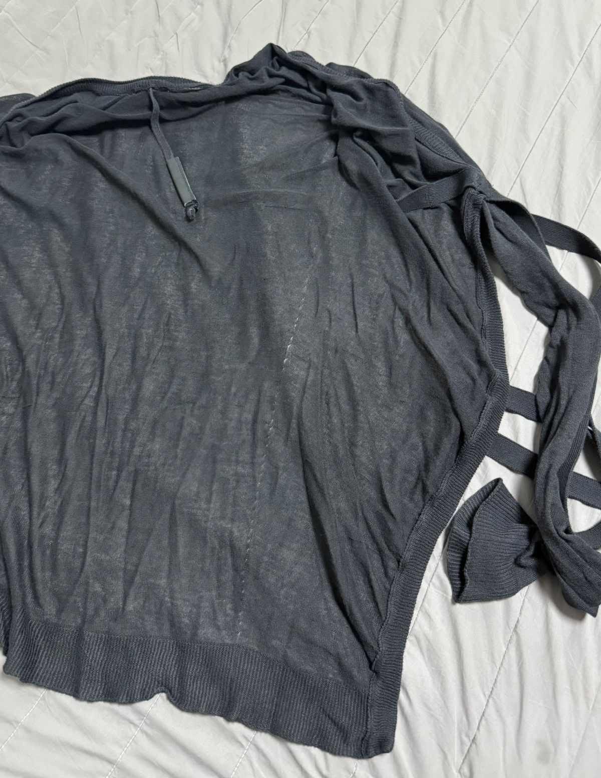 Boris Bidjan Saberi aw10-11 strap cardigan Size US M / EU 48-50 / 2 - 6 Thumbnail