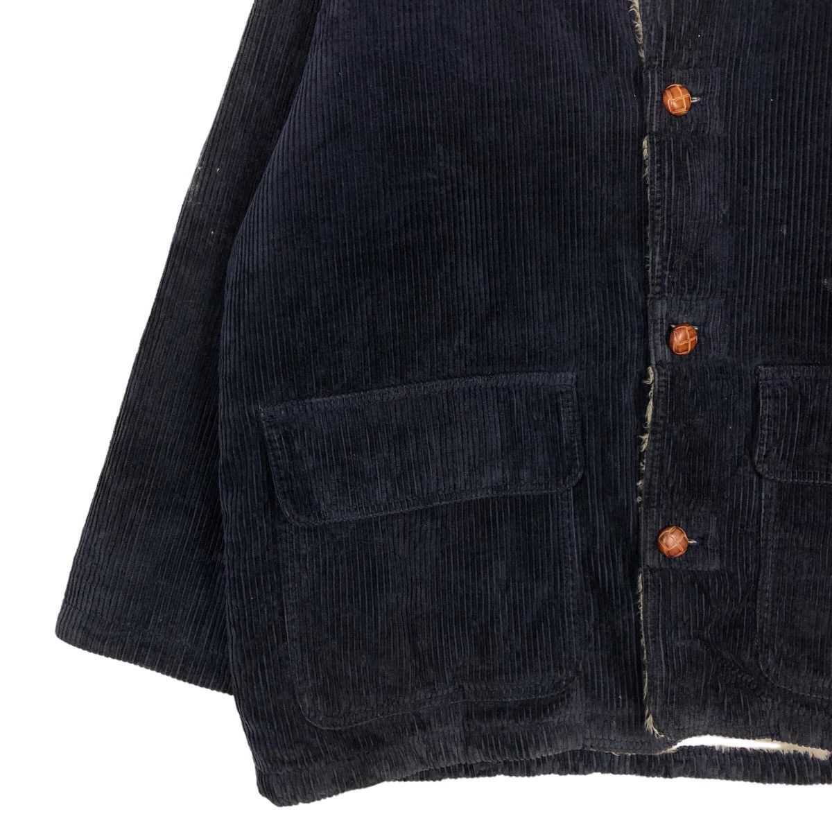 If Six Was Nine 🔥Vintage Shearling Chore Work Jacket Pract Studio Japan Size US L / EU 52-54 / 3 - 4 Thumbnail