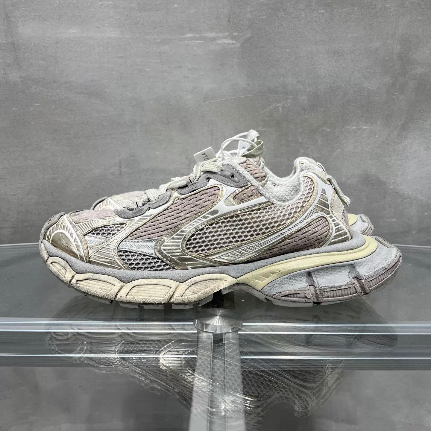 Balenciaga BLCG 3XL gray dad shoe 40 Size US 7 / EU 40 - 3 Thumbnail