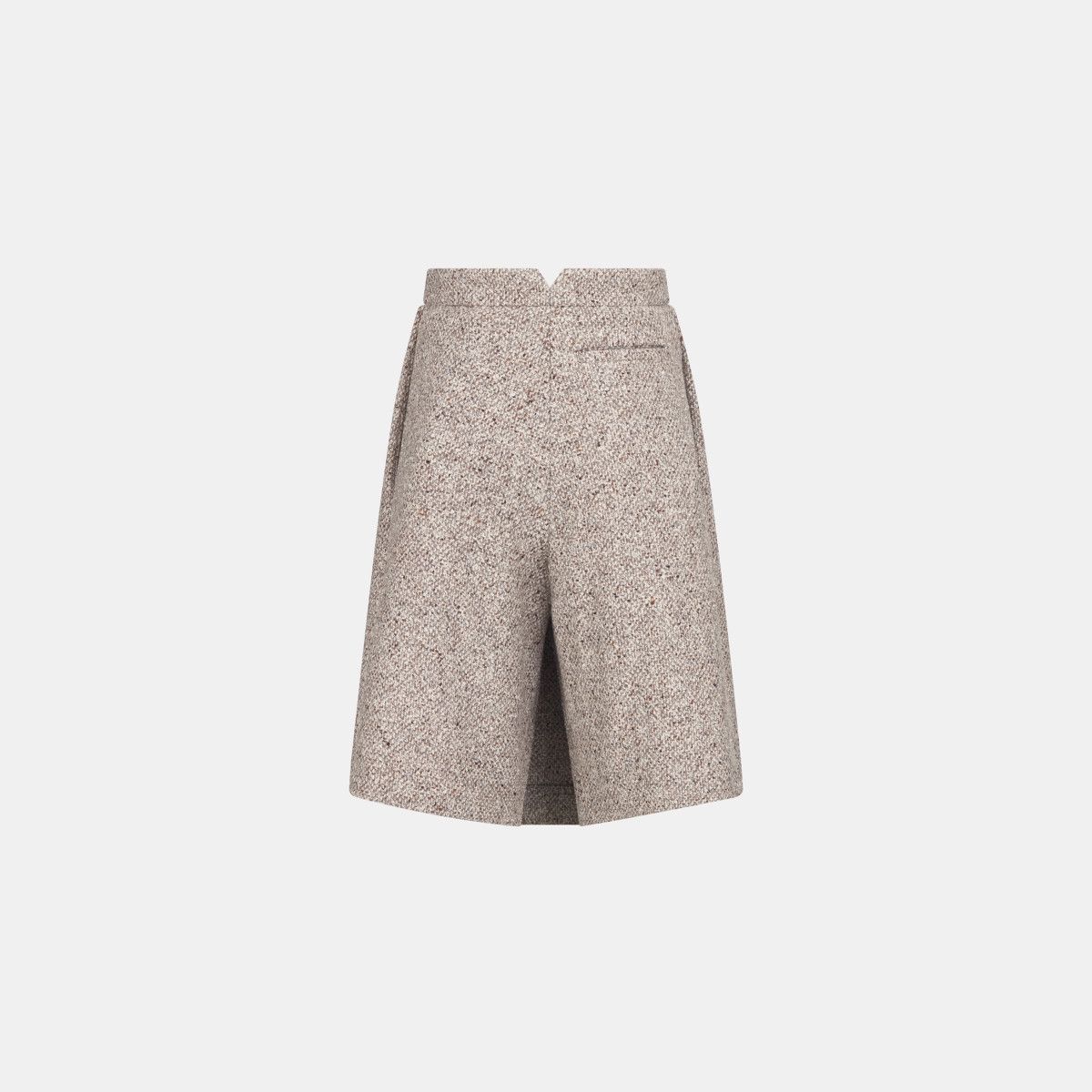 Dior o1bcso1str0125 Pleated Kilt-Shorts in Beige Size US 32 / EU 48 - 2 Thumbnail