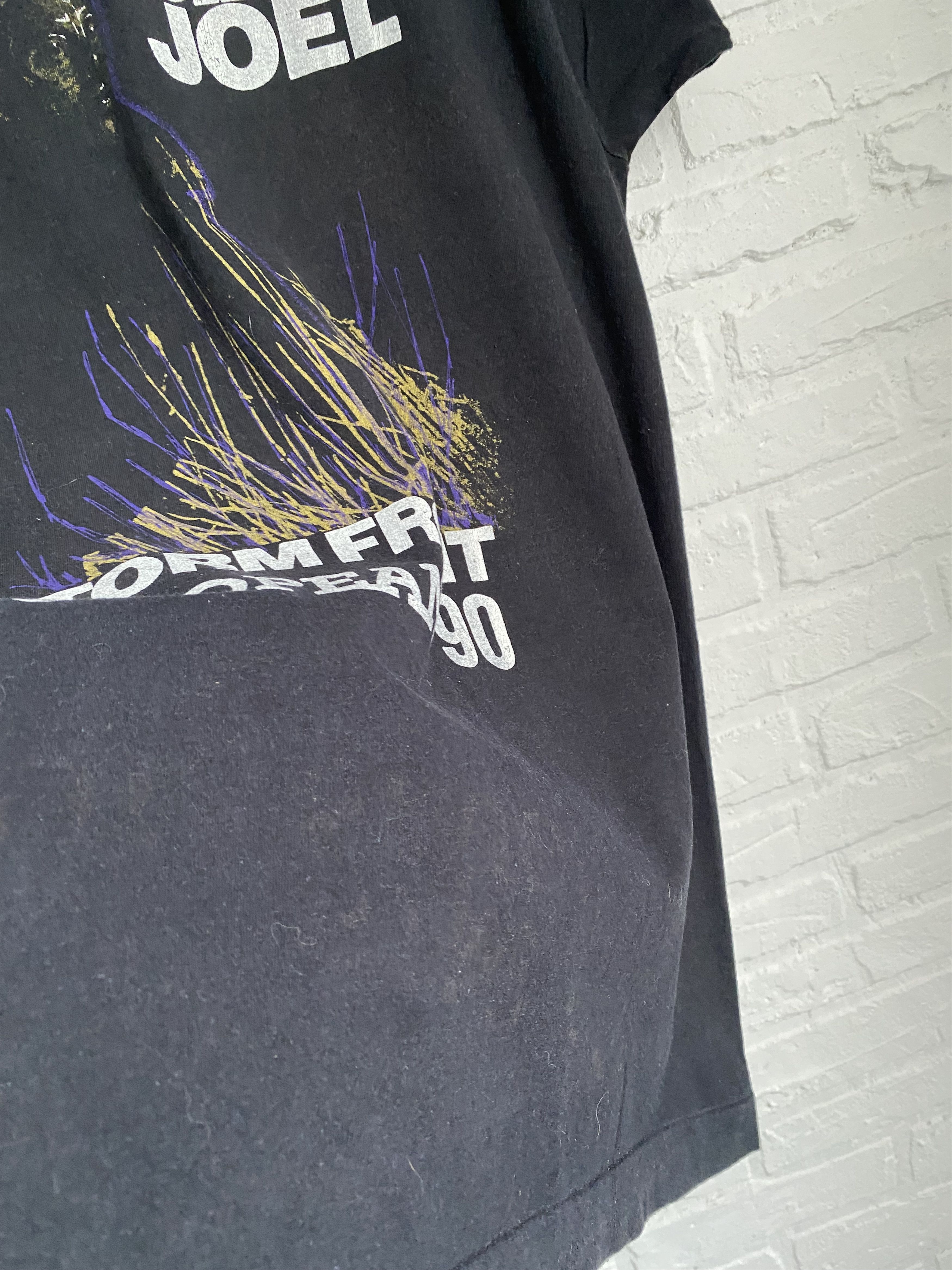 Band Tees × Vintage Vintage Billy Joel Storm Front European 1990 t-shirt Size US L / EU 52-54 / 3 - 9 Thumbnail