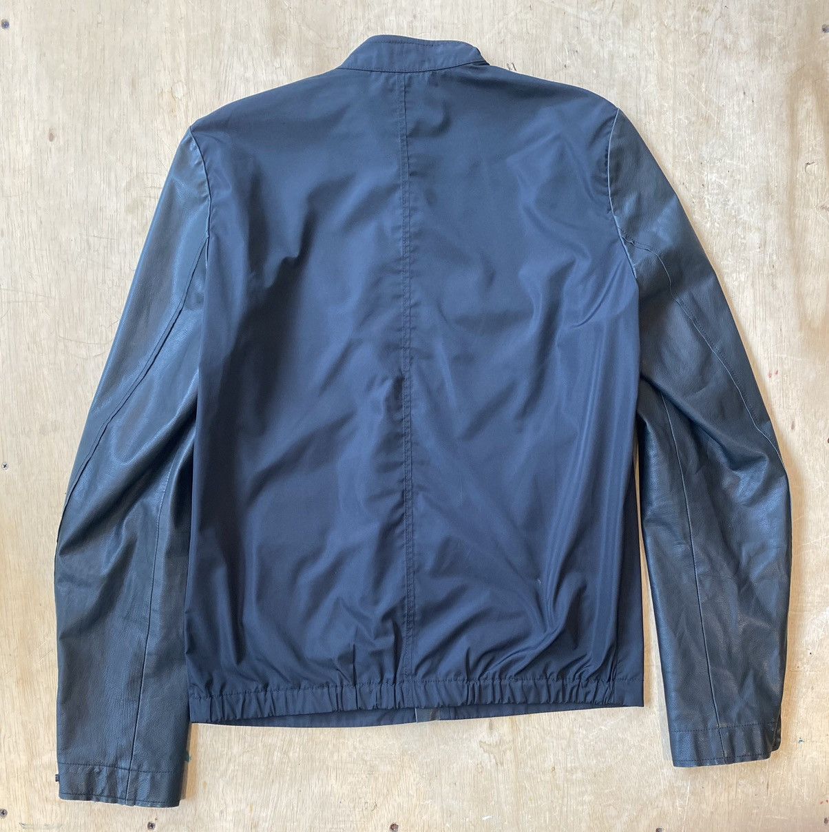 Lanvin LANVIN Leather Sleeves Windbreaker/Biker Size S Size US S / EU 44-46 / 1 - 2 Thumbnail