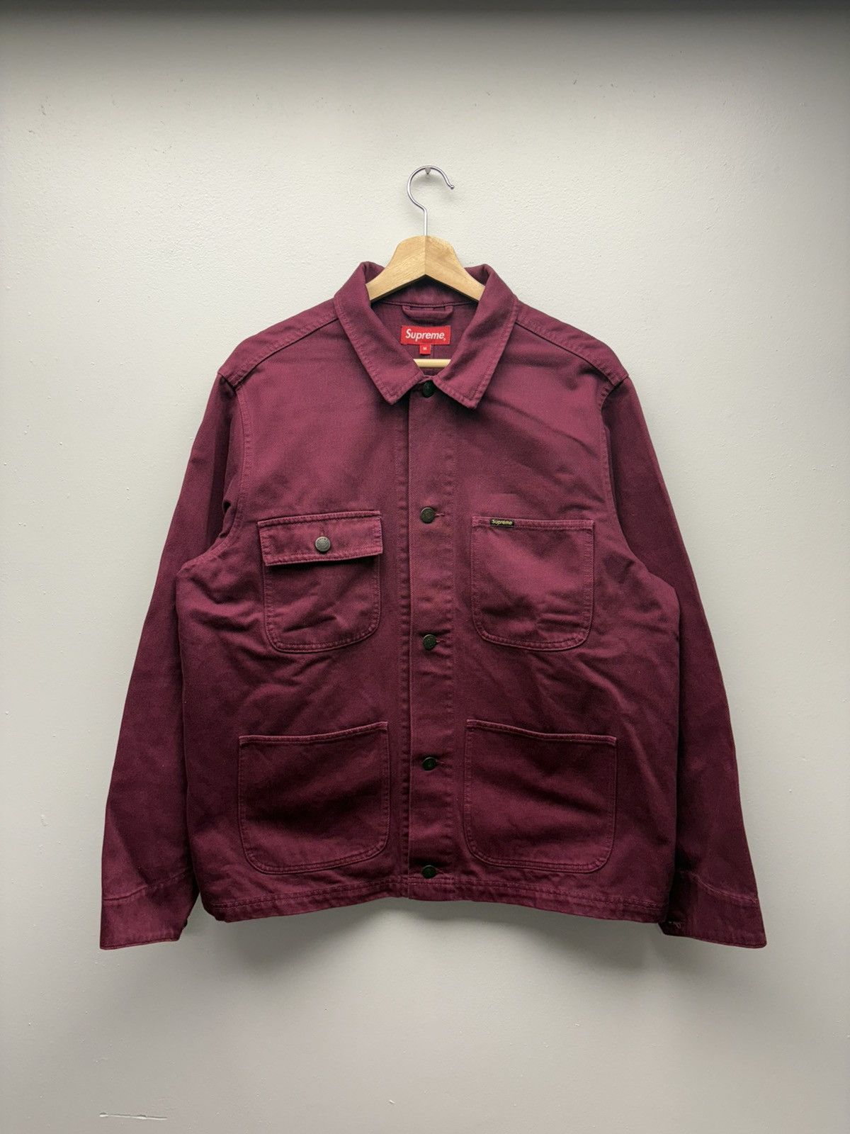 Supreme Supreme 2018 NY Denim Tapestry Chore Coat | Grailed