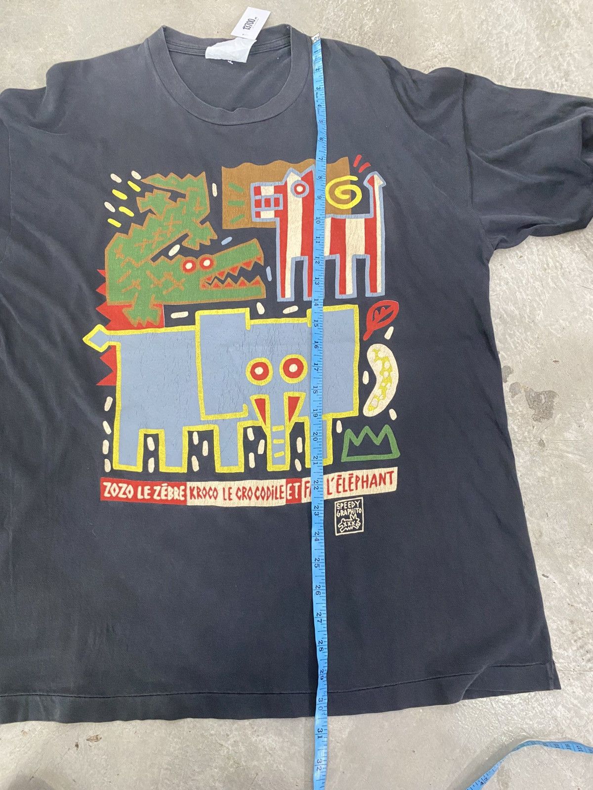 Vintage VINTAGE SPEEDY GRAPHITO 90's Size US XL / EU 56 / 4 - 10 Thumbnail