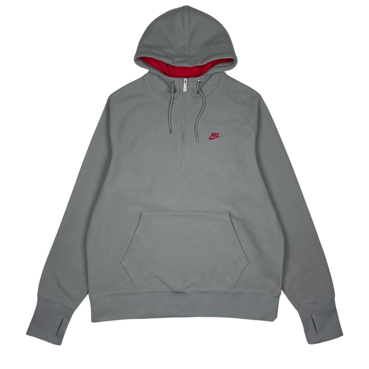 Nike Nike M Midweight Brushed Fleece 1/4 Zip Hoodie Size US XL / EU 56 / 4 - 2 Thumbnail