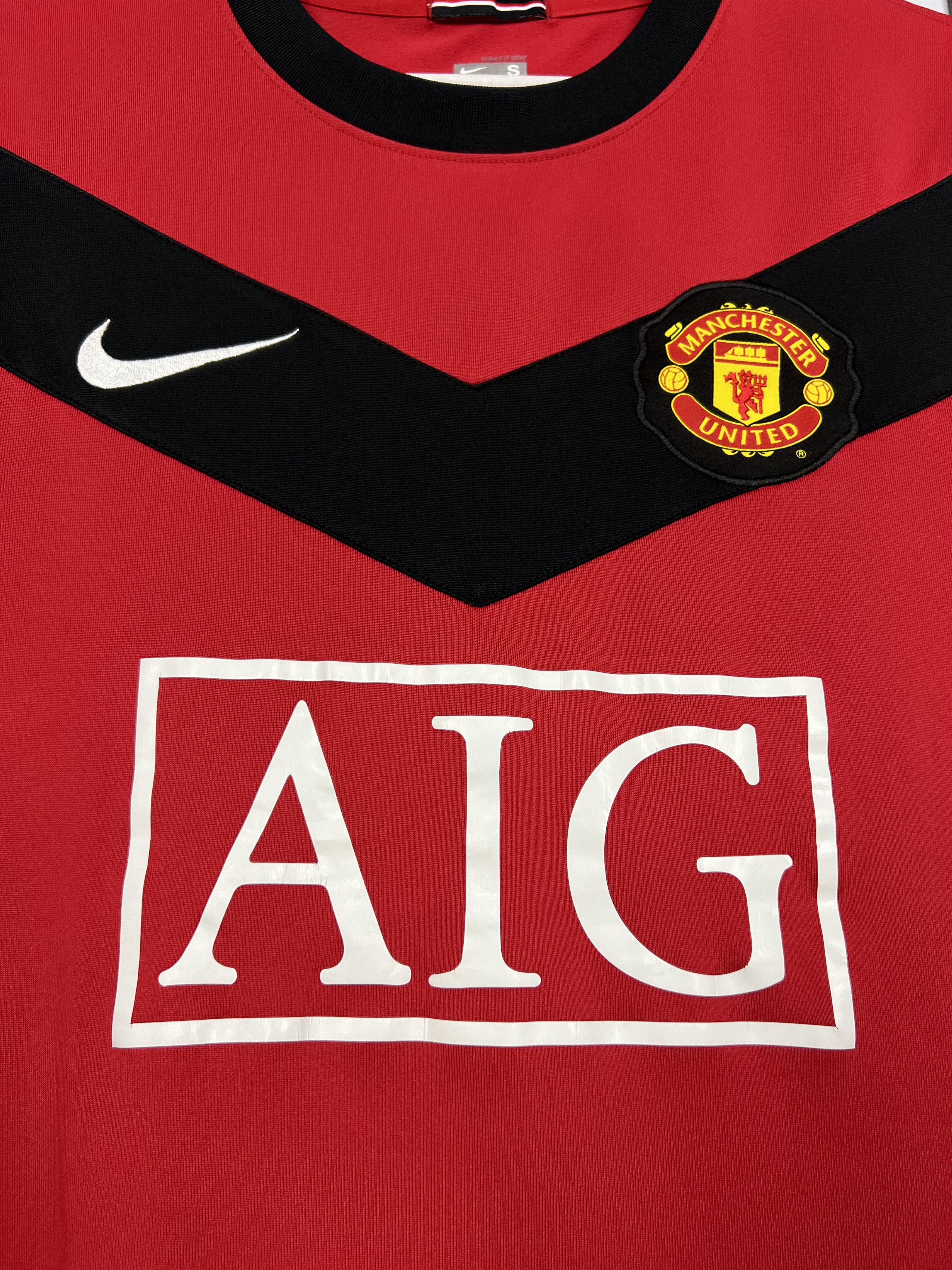 Nike Manchester United Home football shirt 2009 Soccer Nike Size US S / EU 44-46 / 1 - 3 Thumbnail