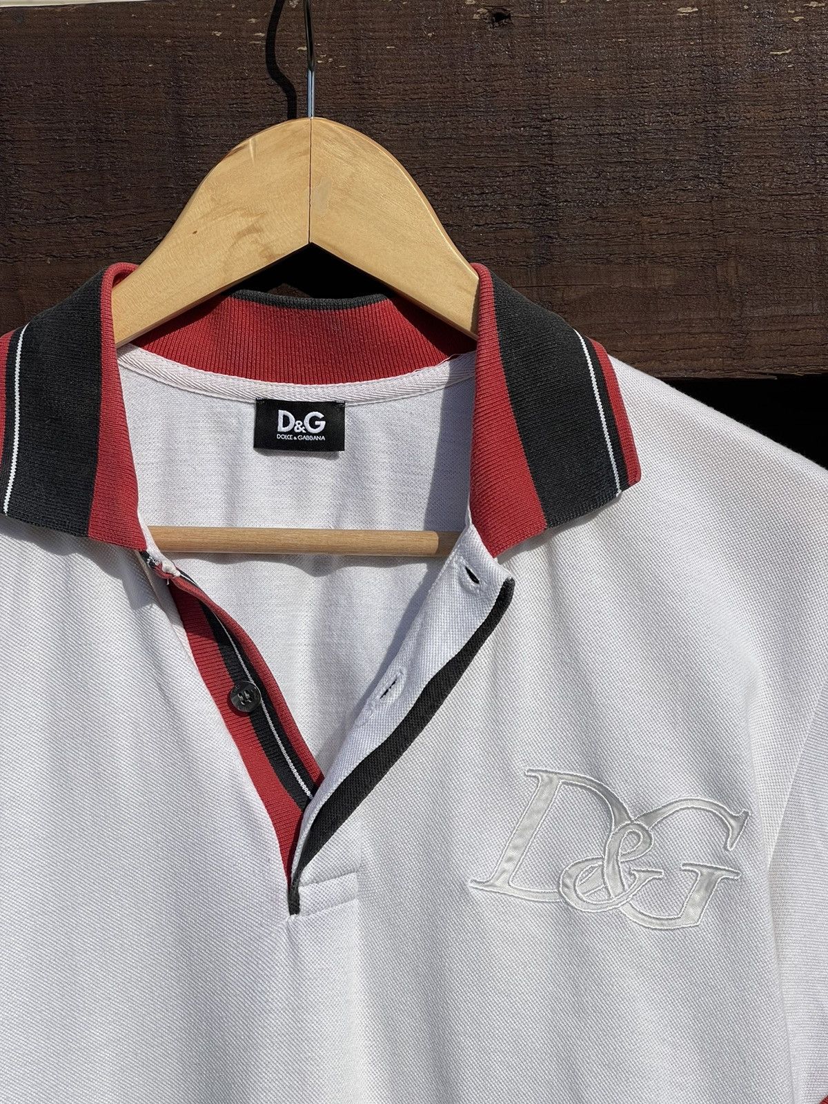 Dolce & Gabbana Dolce&Gabbana luxury white polo shirt Size US M / EU 48-50 / 2 - 4 Thumbnail