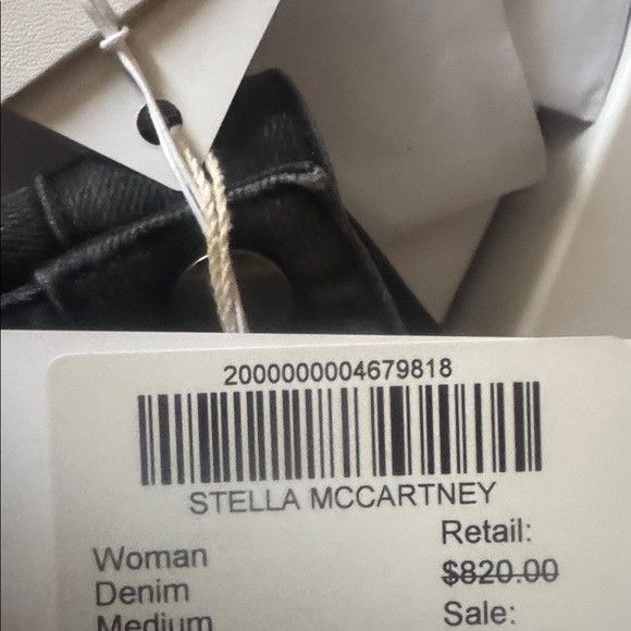 Stella McCartney Stella McCartney Black Jeans with Colorful Accents Size 31" - 11 Thumbnail