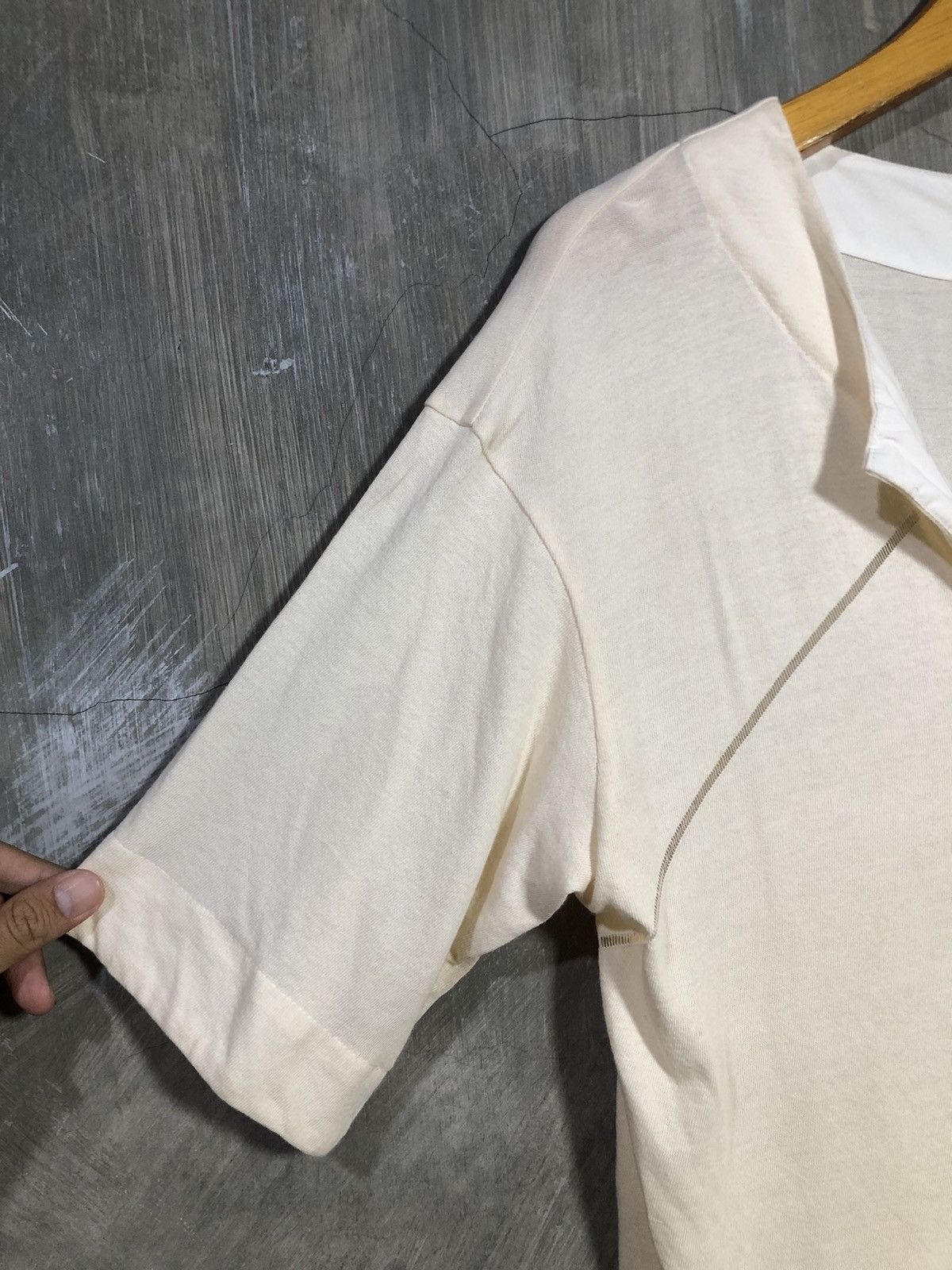 Designer × Vintage Lorena Antoniazzi Asymmetrically Tshirt Size M / US 6-8 / IT 42-44 - 4 Thumbnail