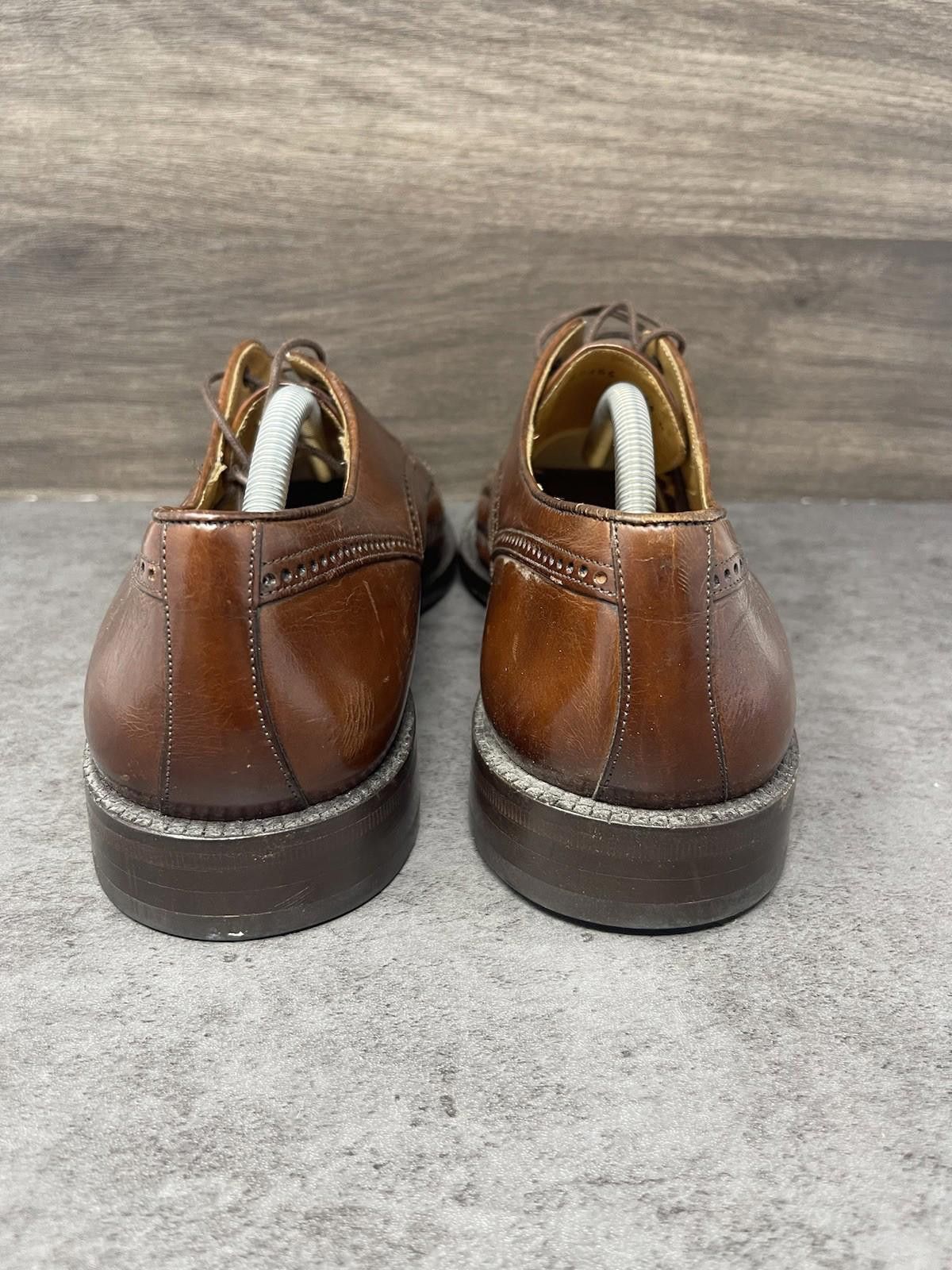 Mezlan Mezlan Shoes Mens Size 10.5 Valencia Brown Leather Size US 10.5 / EU 43-44 - 6 Thumbnail