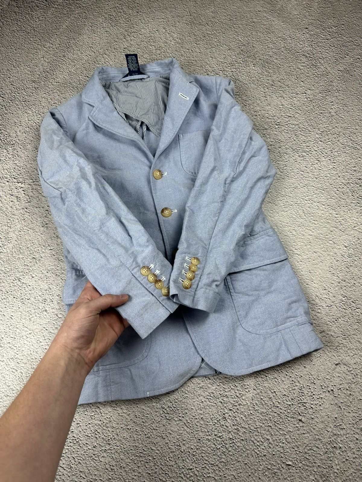Polo Ralph Lauren Vintage Polo by Ralph Lauren Blazer Coat Old Money Style Size S / US 4 / IT 40 - 7 Thumbnail