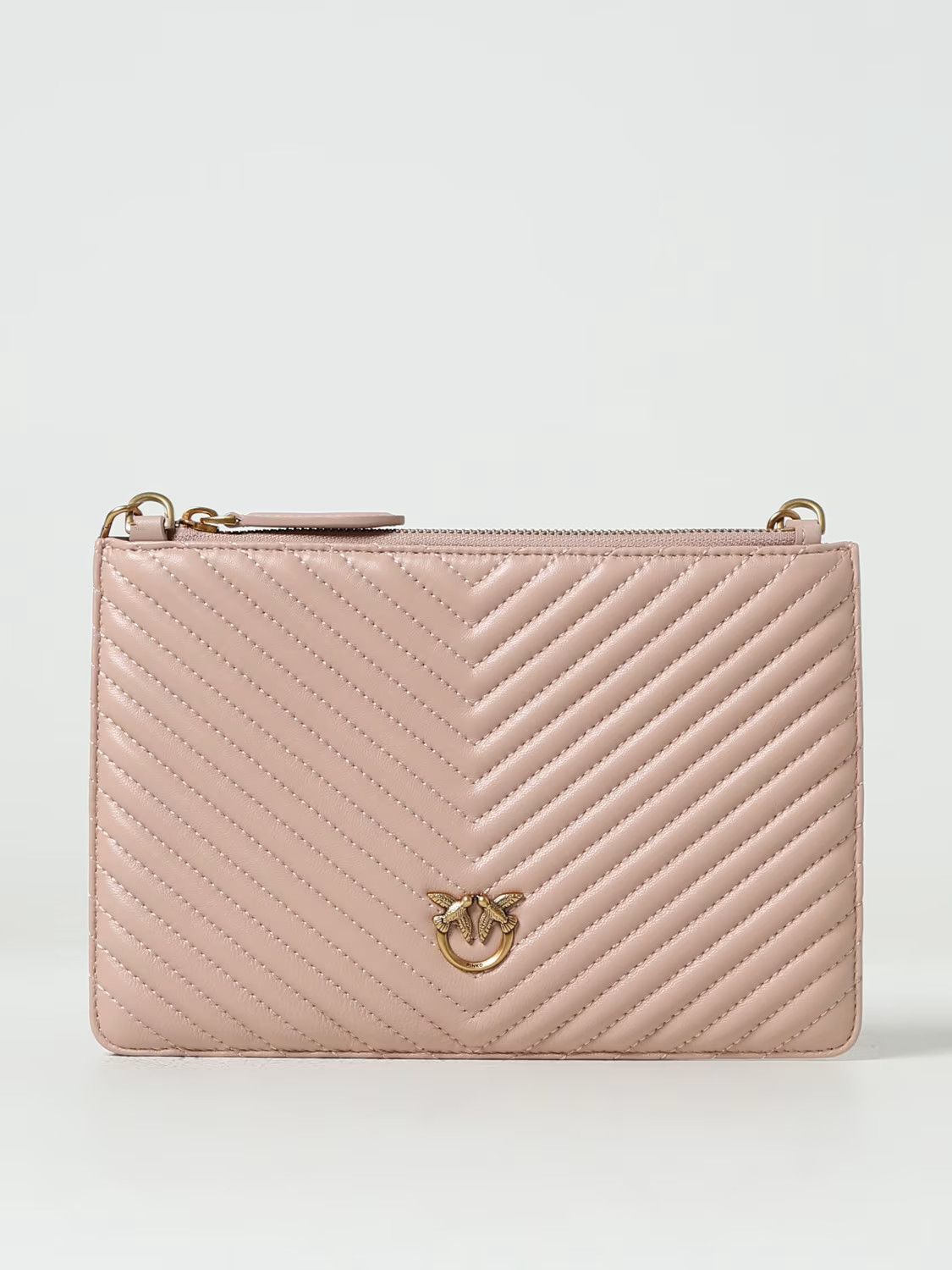 Pinko o1s22i1n0824 Size: OS / Classic Flat Crossbody Bag in Pink Size ONE SIZE - 1 Thumbnail